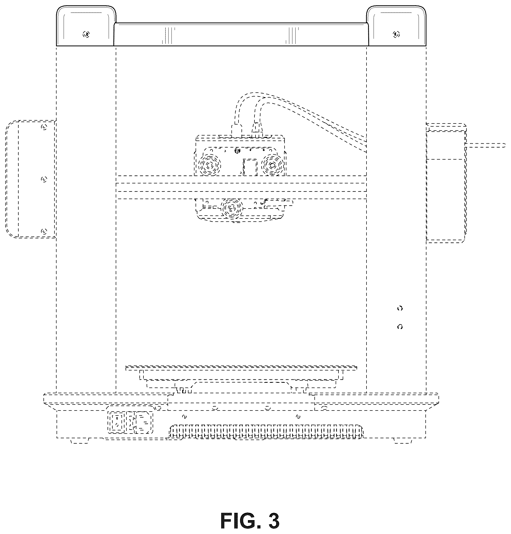 Patent USD1043775 Figure 3 – Printer
