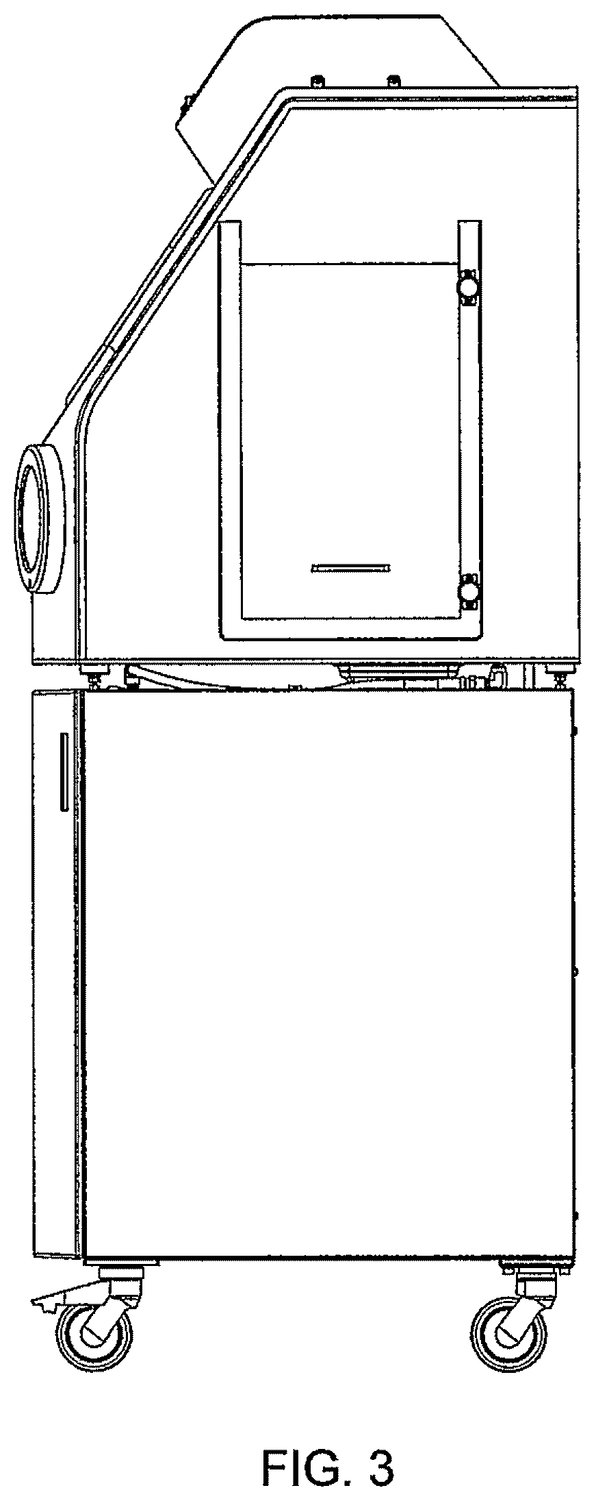 Patent USD1043776 Figure 3 – Support material removal system