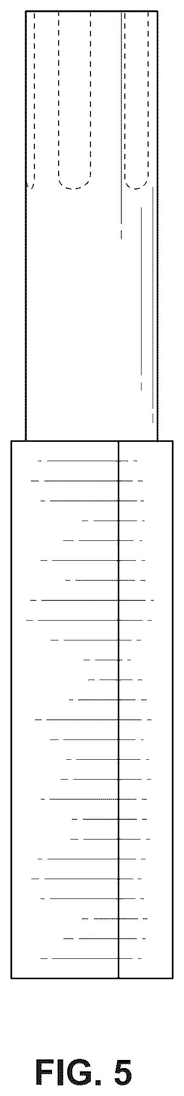 Patent USD1043777 Figure 4 – Post driving bit for a hammer drill