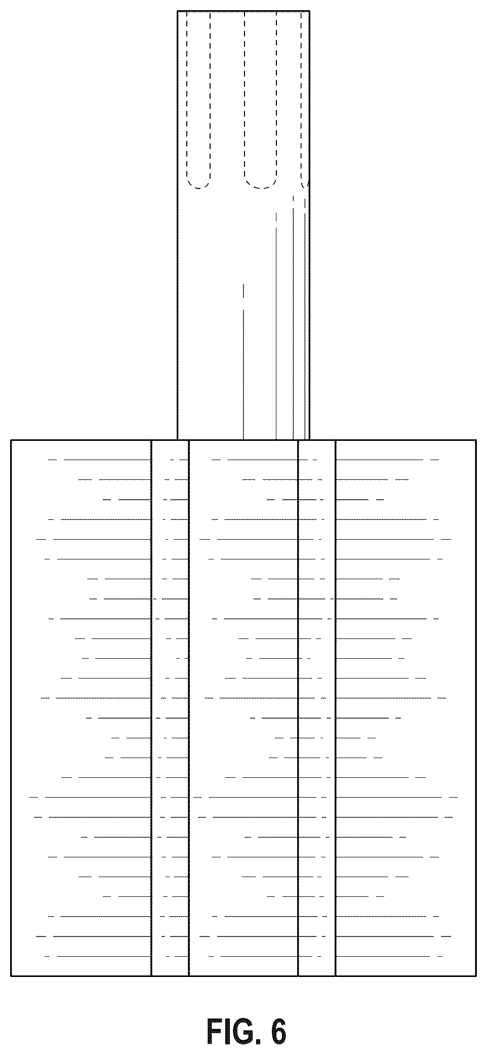 Patent USD1043777 Figure 5 – Post driving bit for a hammer drill