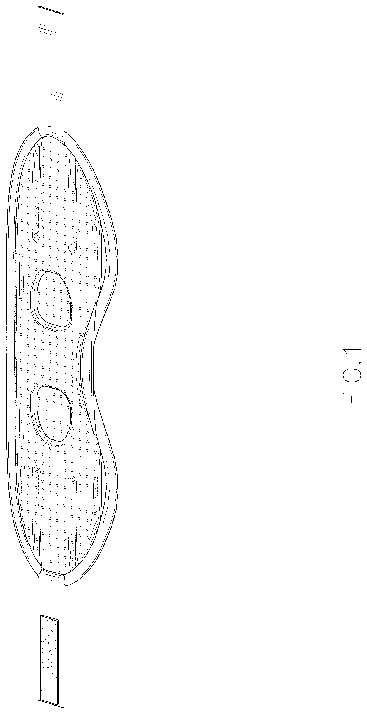 Patent USD1043780 Figure 1 – Eye mask