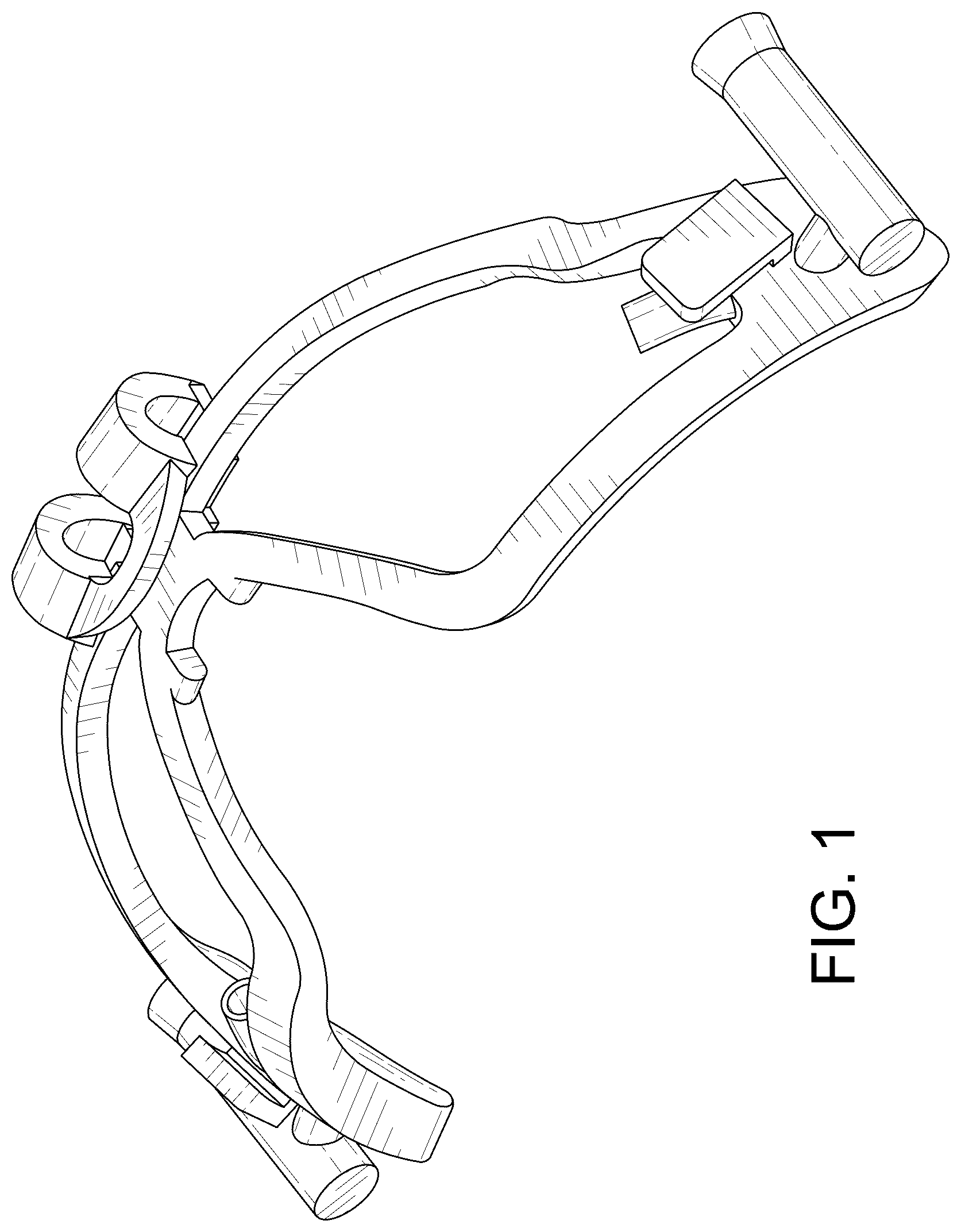 Patent USD1043781 Figure 1 – Insert for safety eyewear