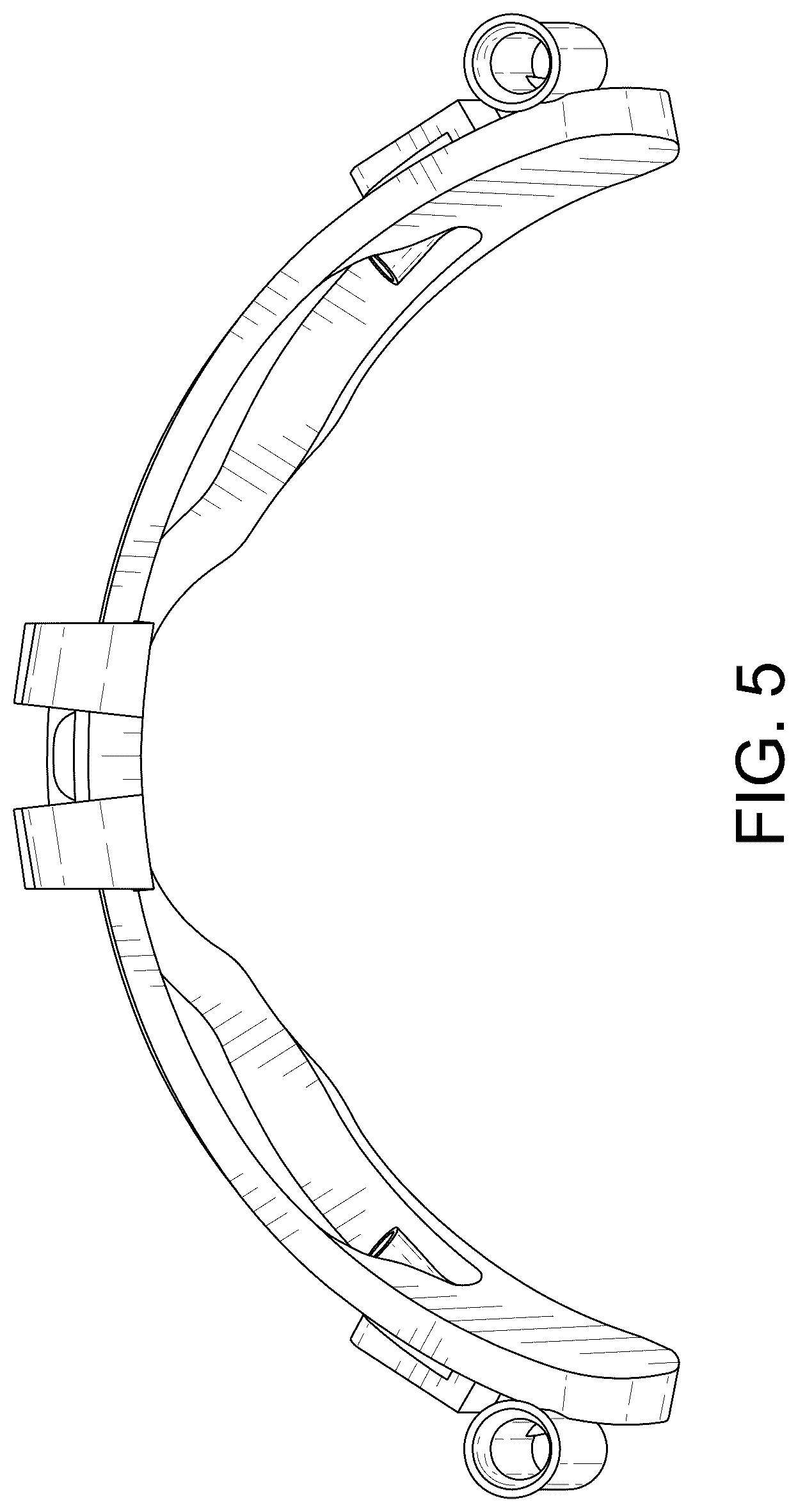 Patent USD1043781 Figure 5 – Insert for safety eyewear