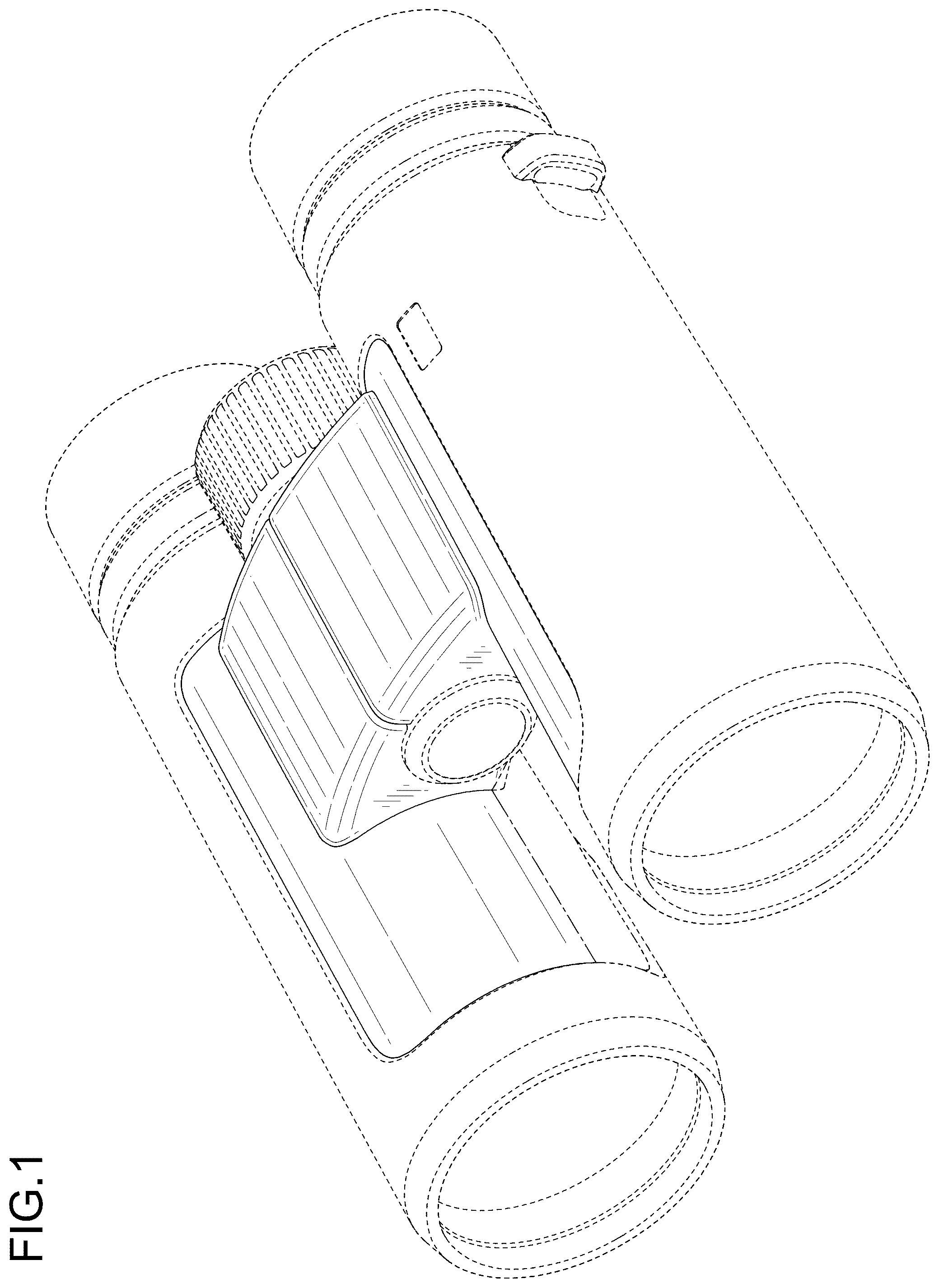 Patent USD1043783 — Binoculars — Figure 1