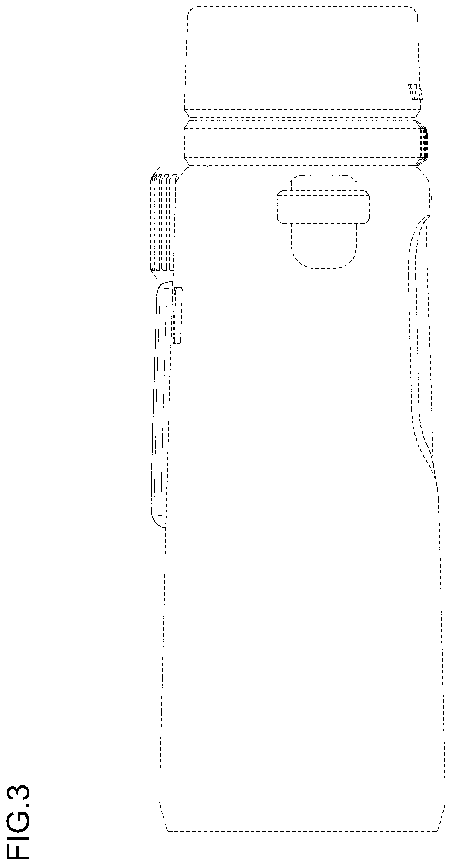 Patent USD1043783 Figure 3 – Binoculars