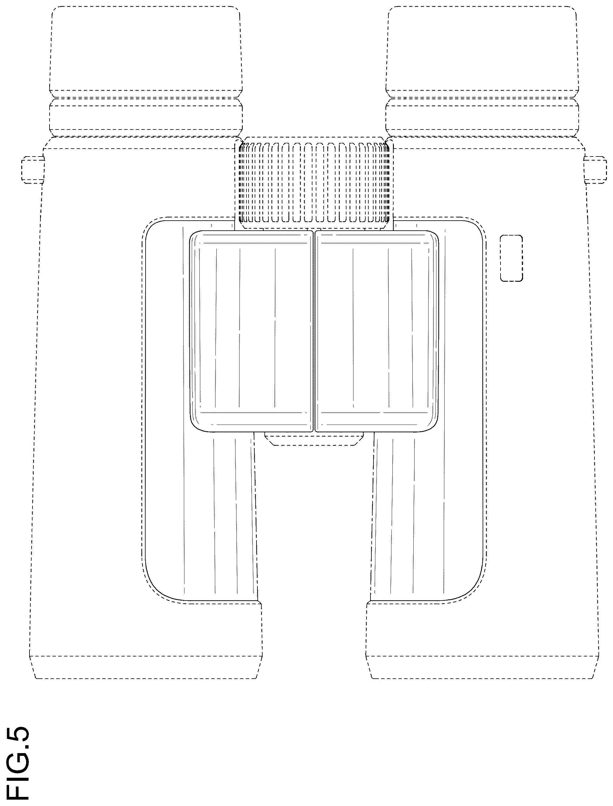 Patent USD1043783 Figure 5 – Binoculars