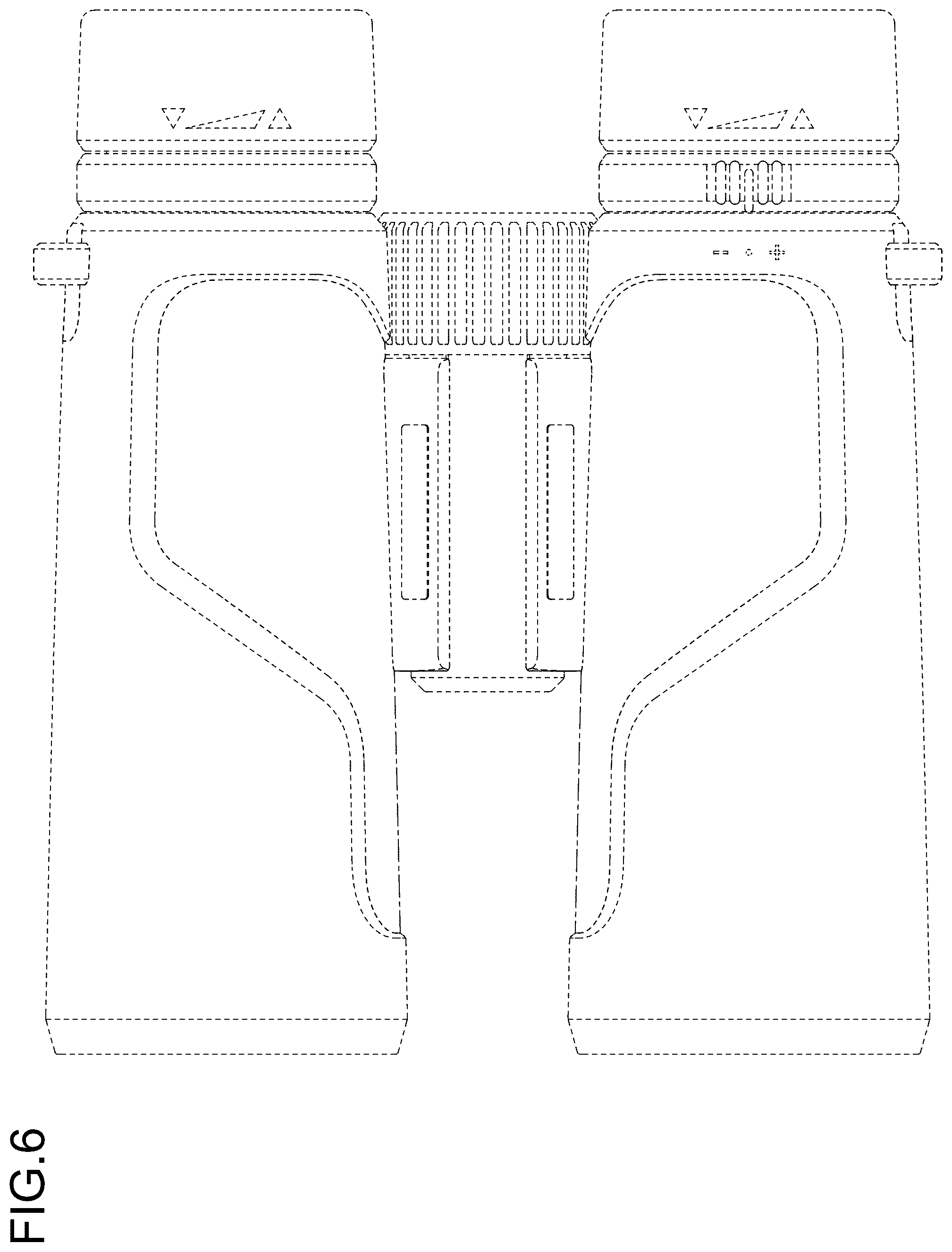 Patent USD1043783 Figure 6 – Binoculars