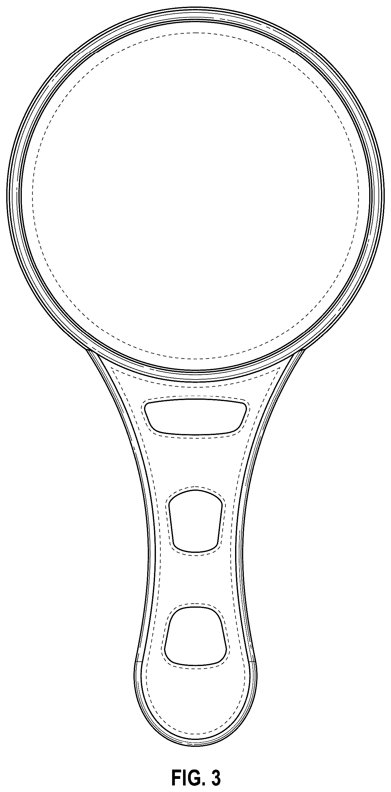 Patent USD1043784 Figure 3 – Magnifier