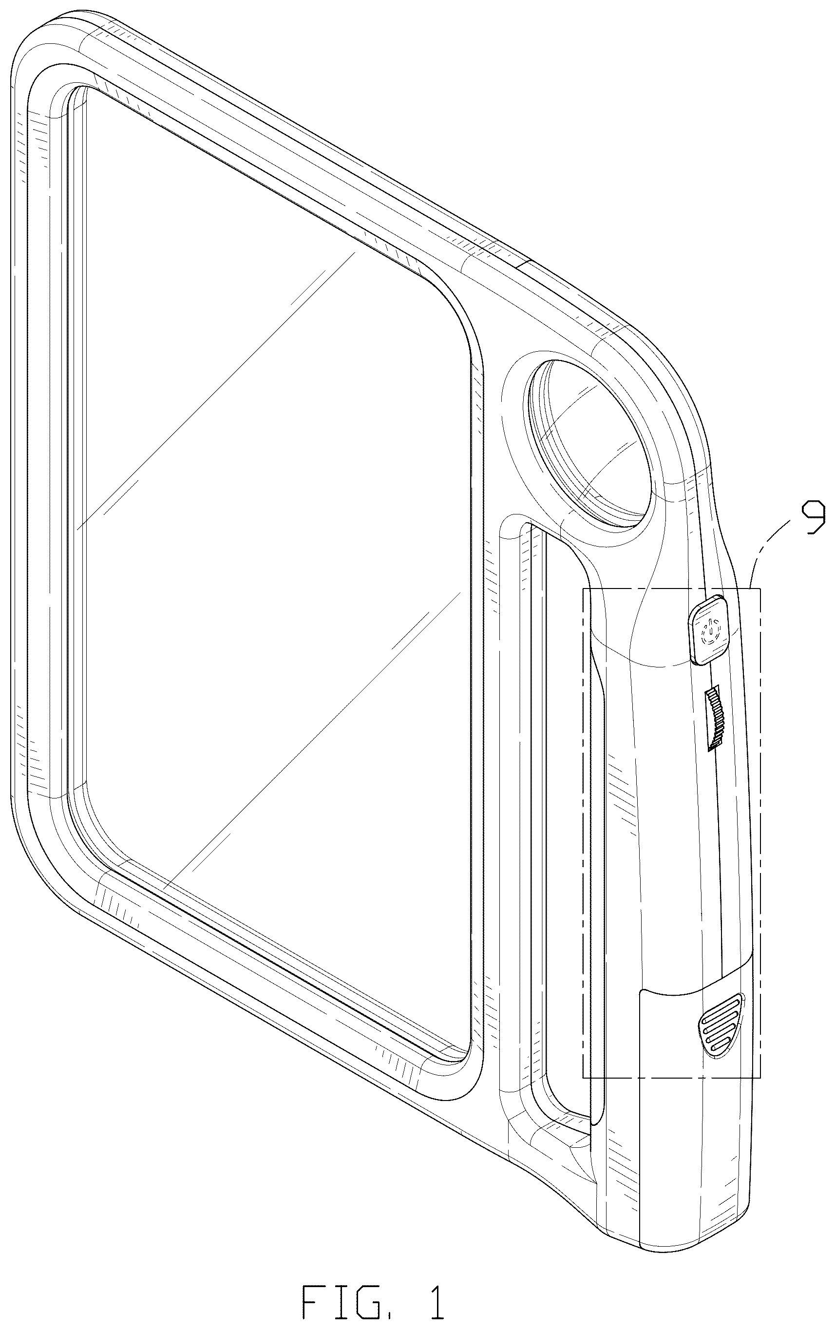 Patent USD1043785 — LED magnifier — Figure 1