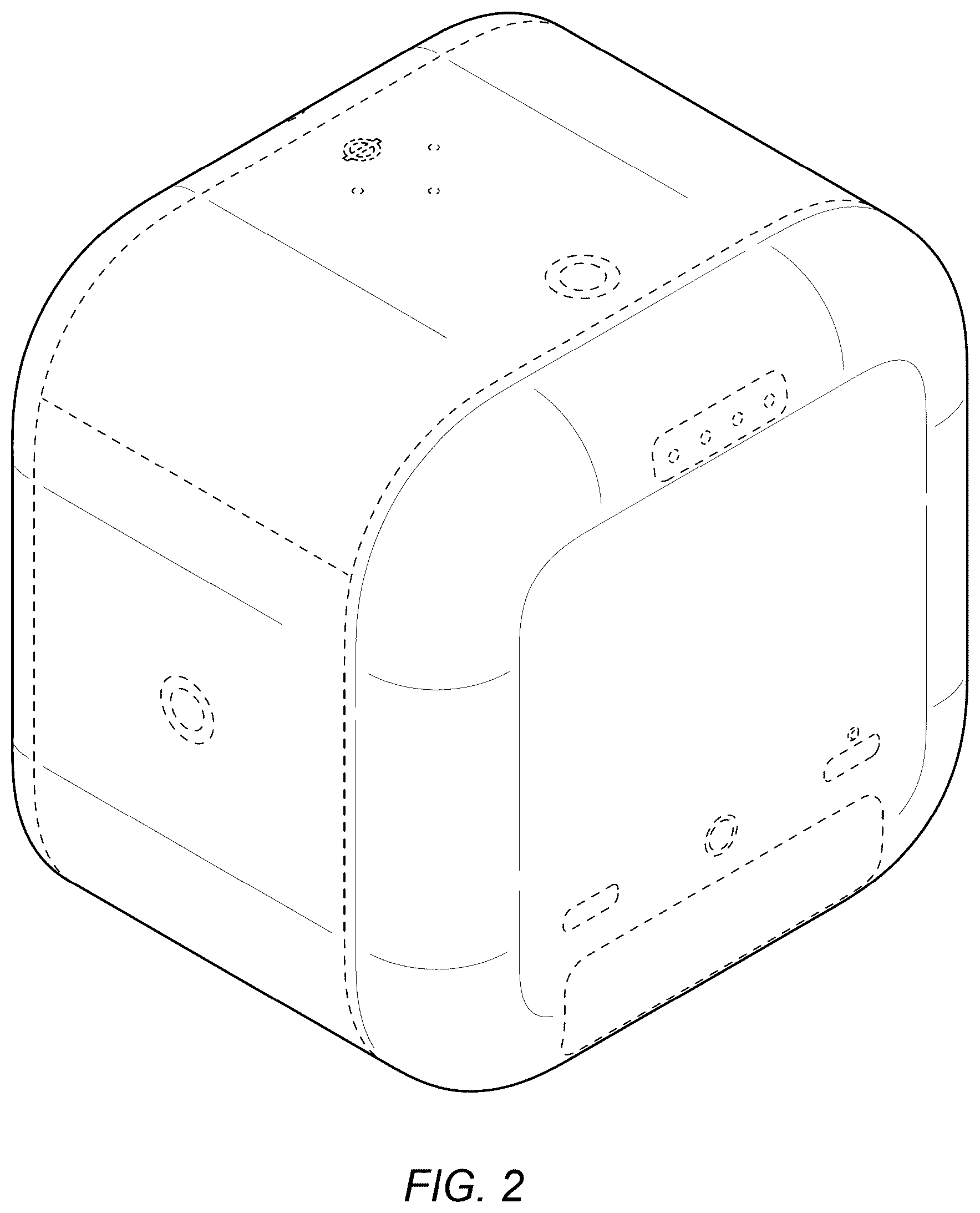 Patent USD1043786 Figure 2 – Camera
