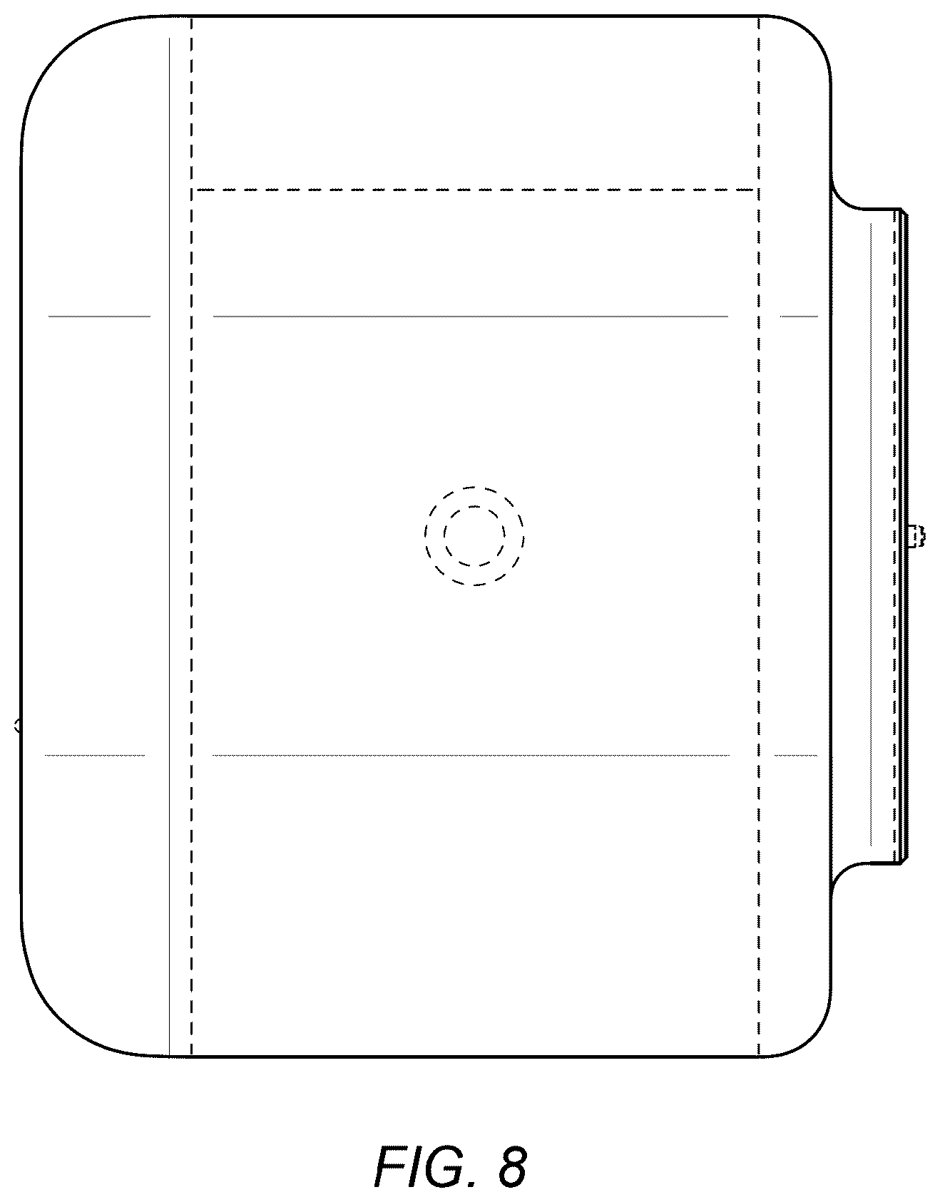 Patent USD1043786 Figure 7 – Camera