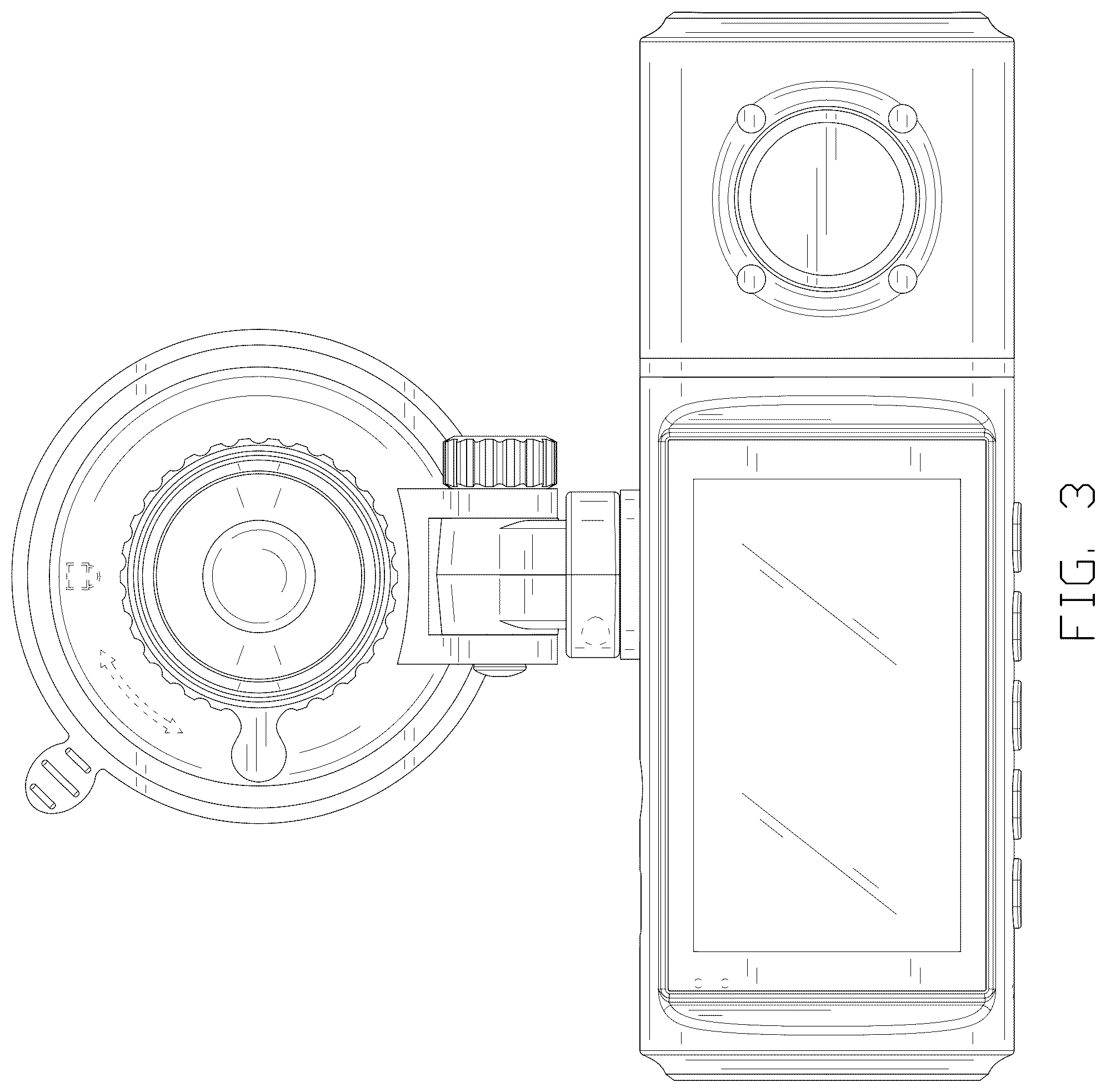 Patent USD1043787 Figure 3 – Car recorder