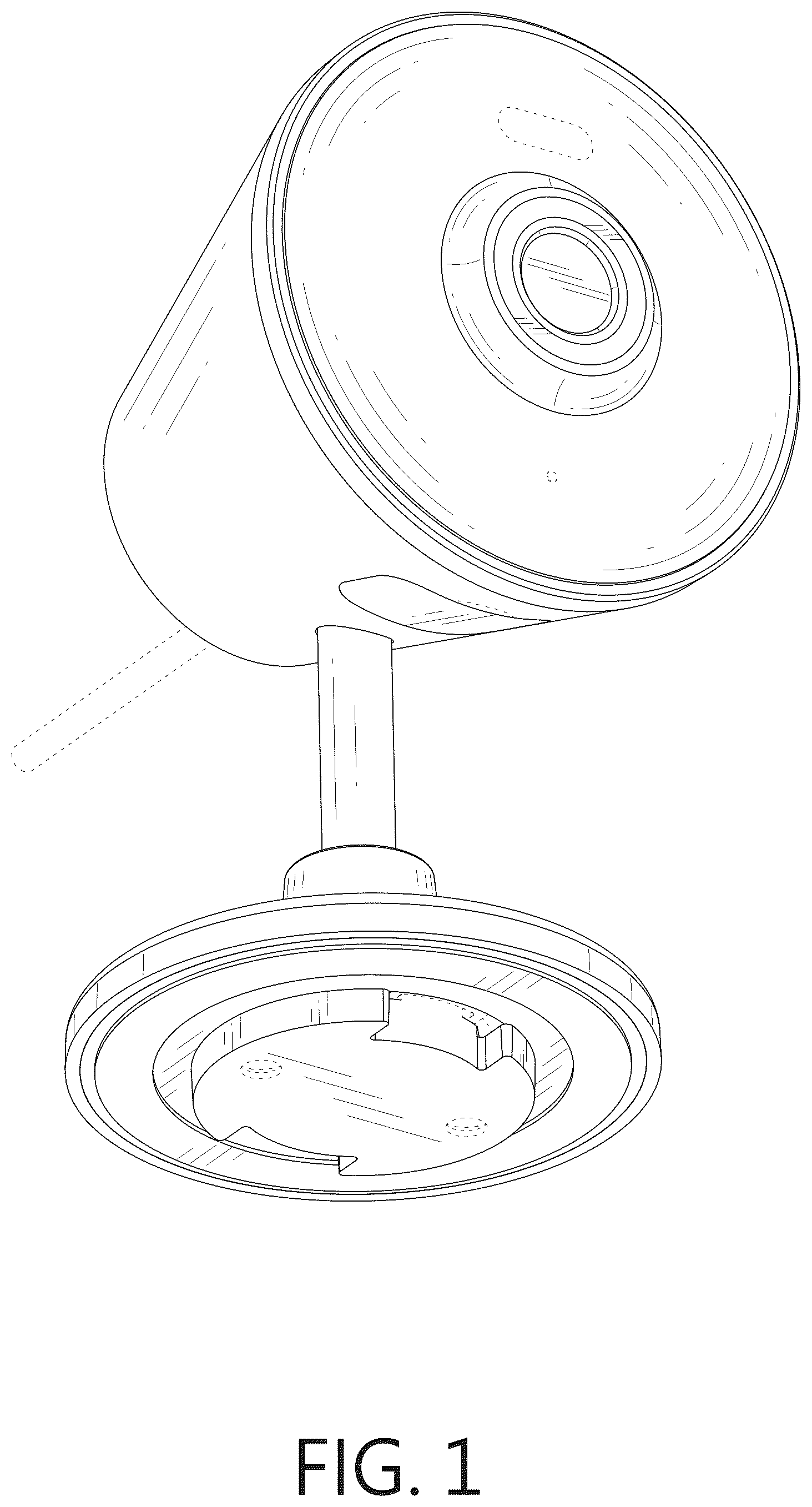 Patent USD1043788 Figure 1 – Surveillance camera