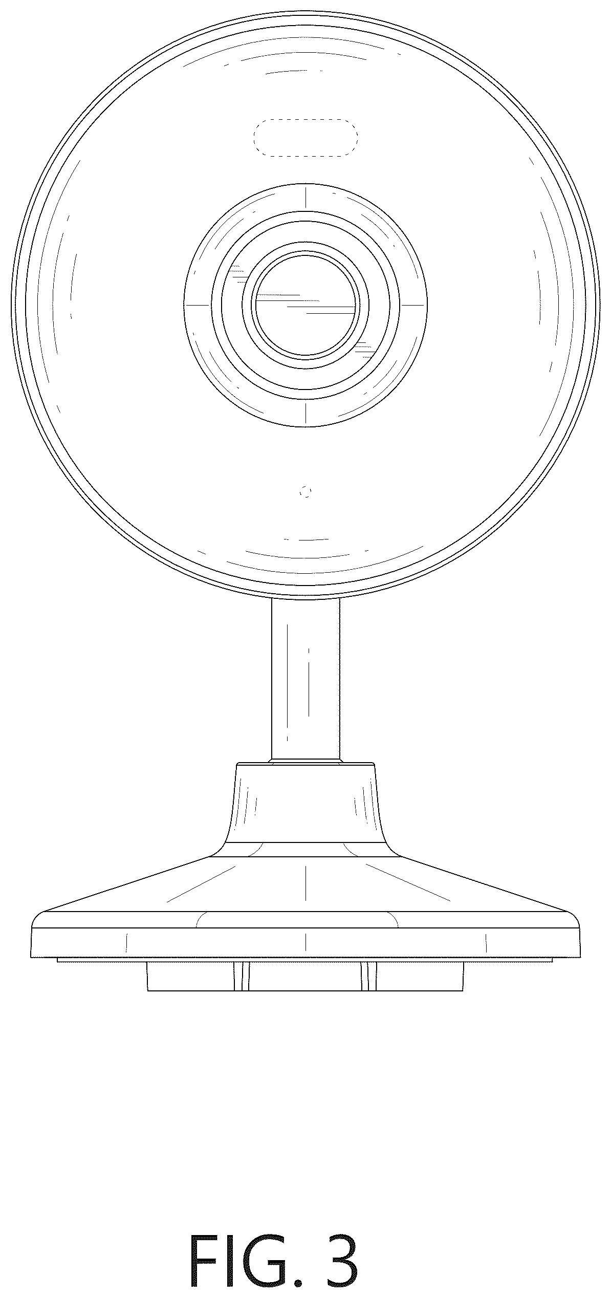 Patent USD1043788 Figure 3 – Surveillance camera