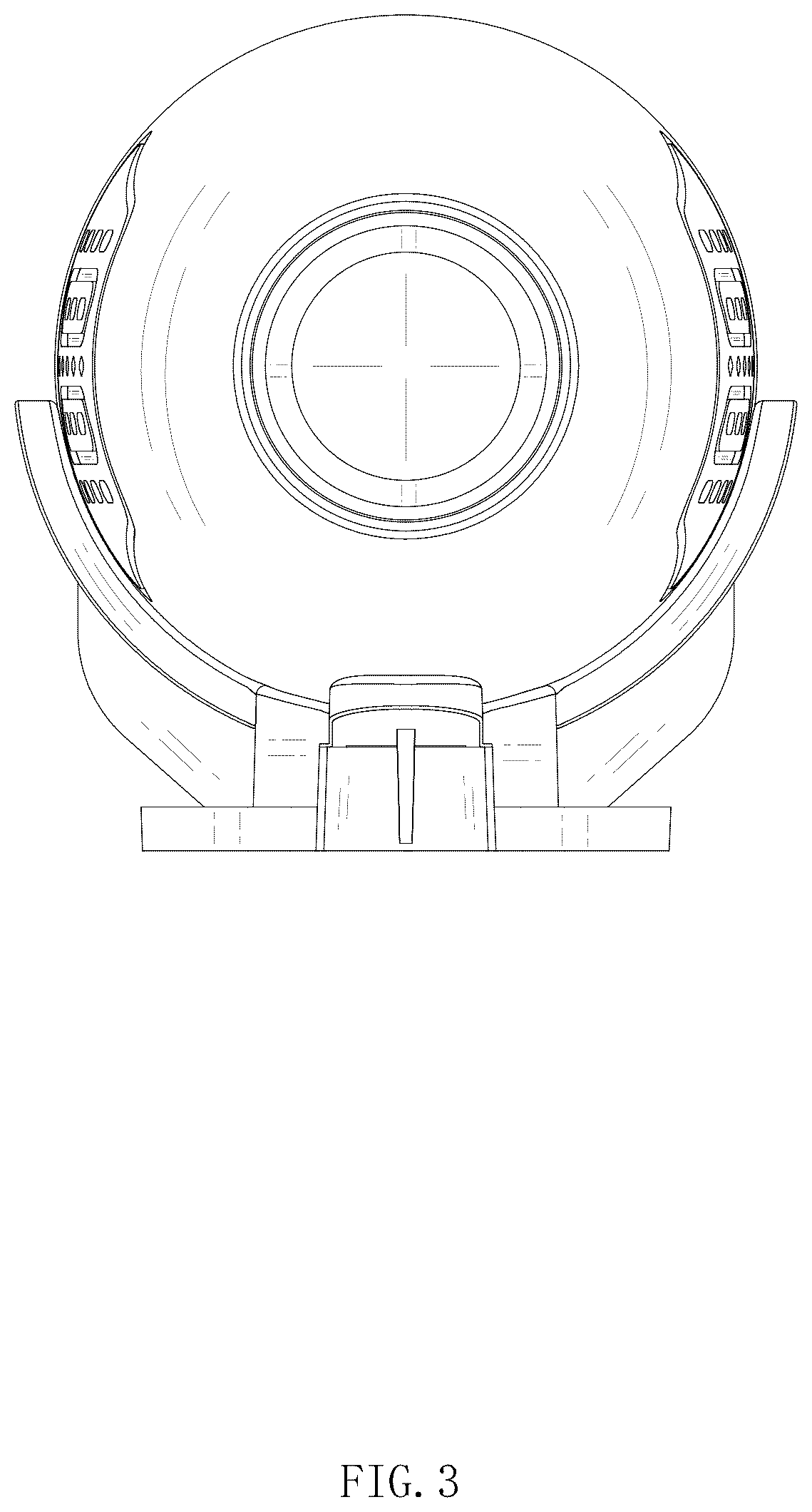 Patent USD1043789 Figure 3 – Security camera