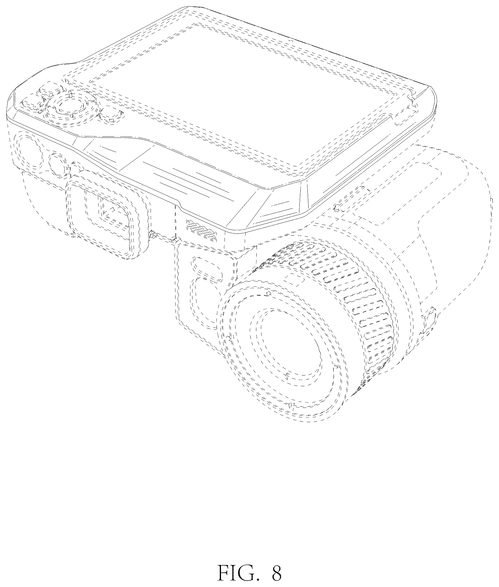 Patent USD1043790 Figure 8 – Handheld thermal imager