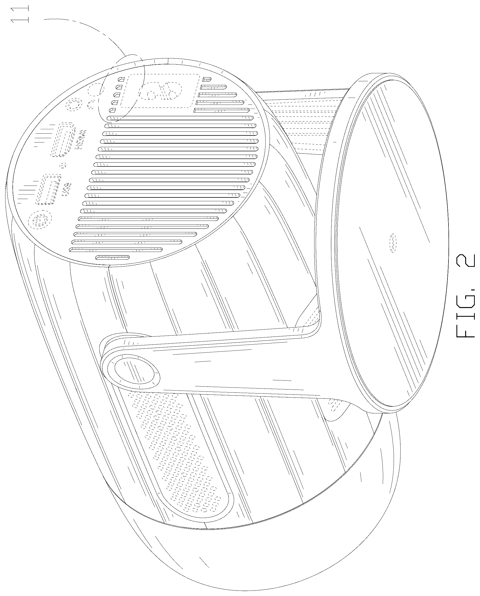 Patent USD1043791 Figure 2 – Projector