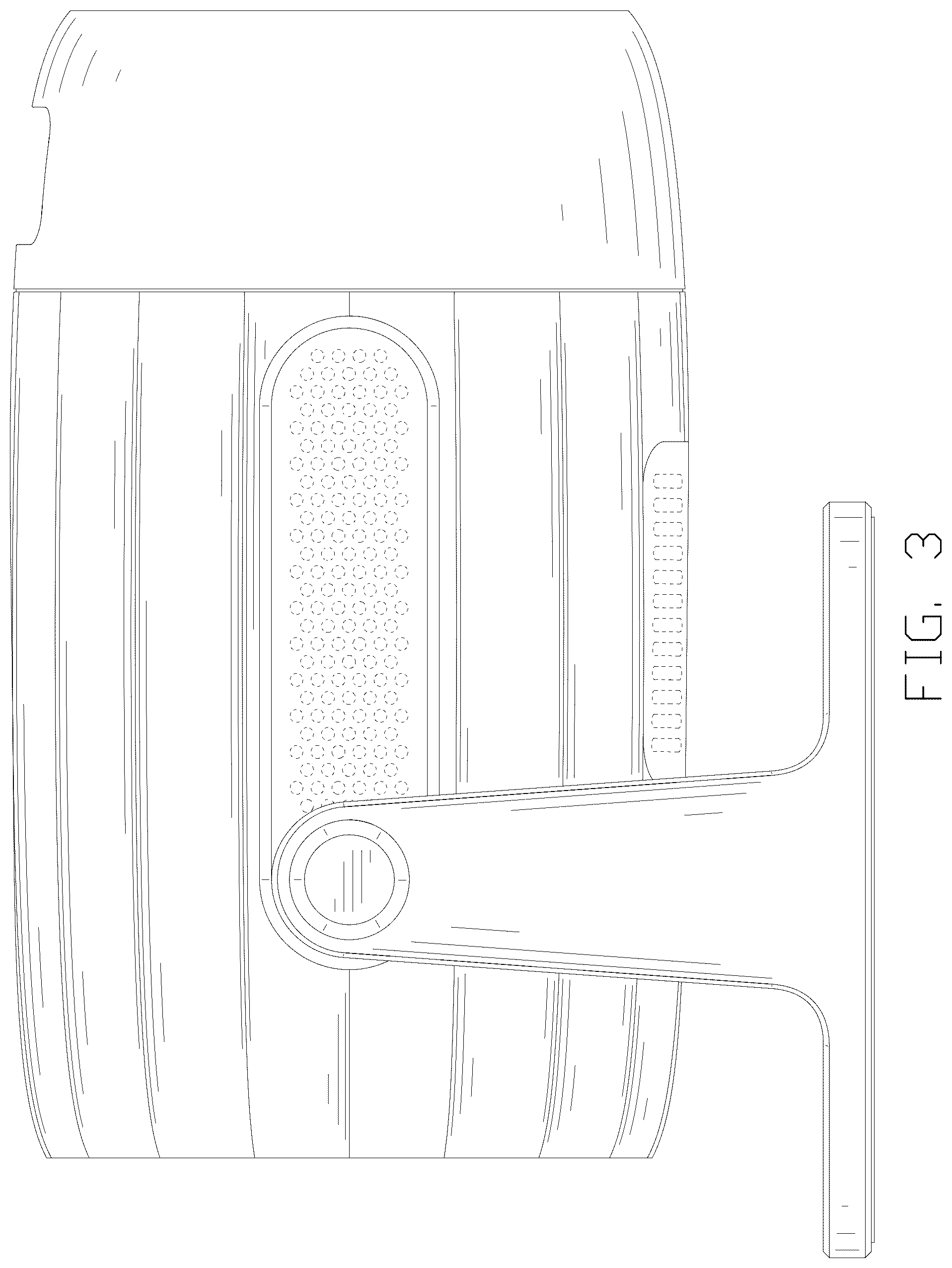 Patent USD1043791 Figure 3 – Projector