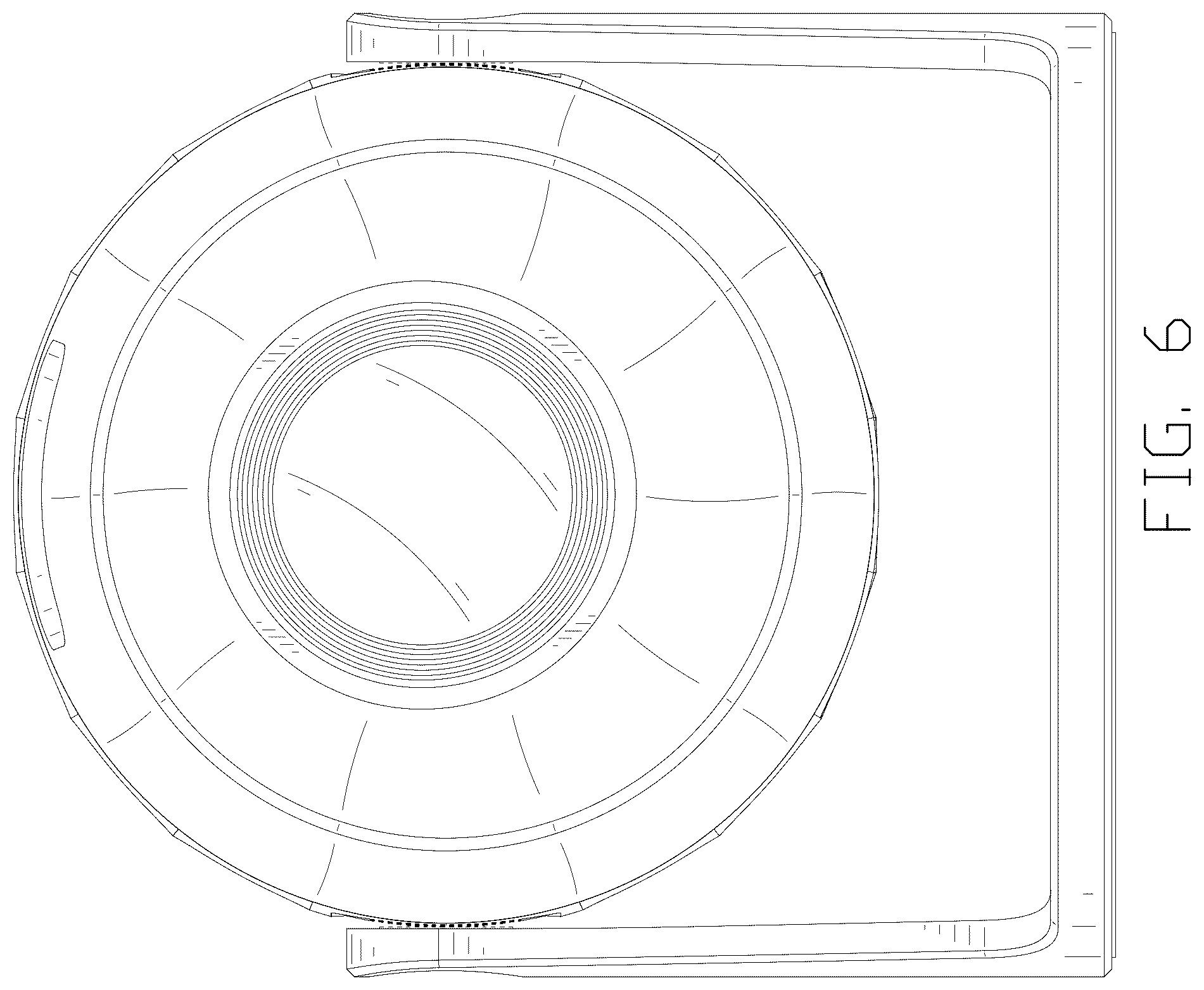 Patent USD1043791 Figure 6 – Projector