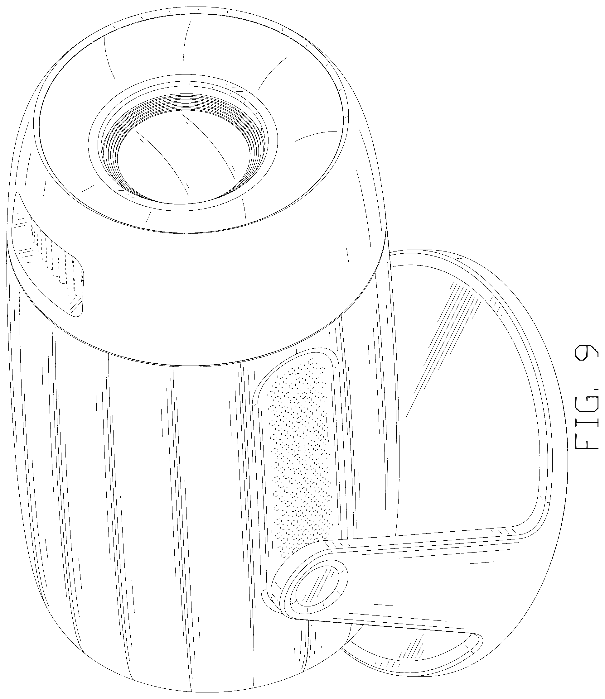 Patent USD1043791 Figure 9 – Projector