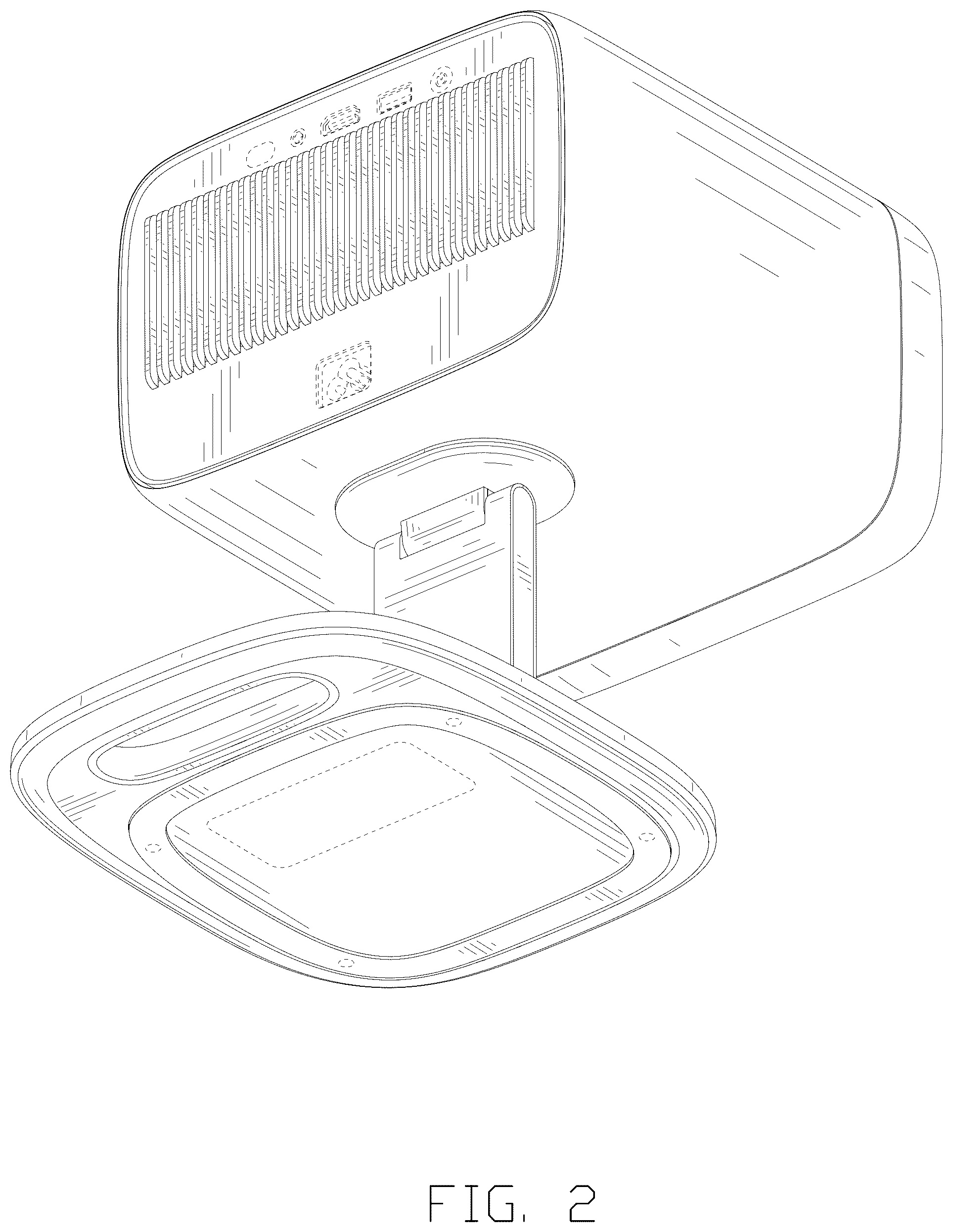 Patent USD1043792 Figure 2 – Projector