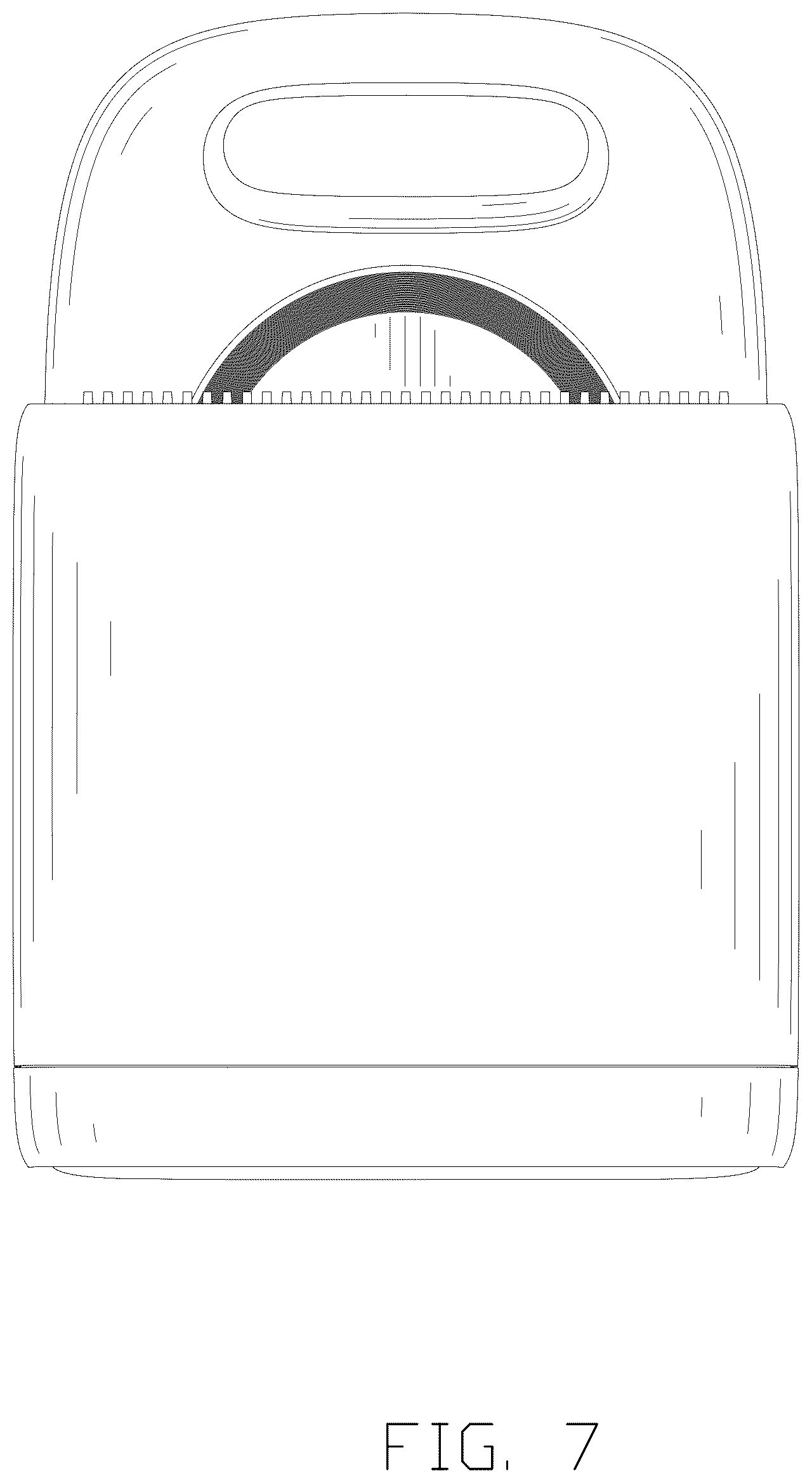 Patent USD1043792 Figure 7 – Projector