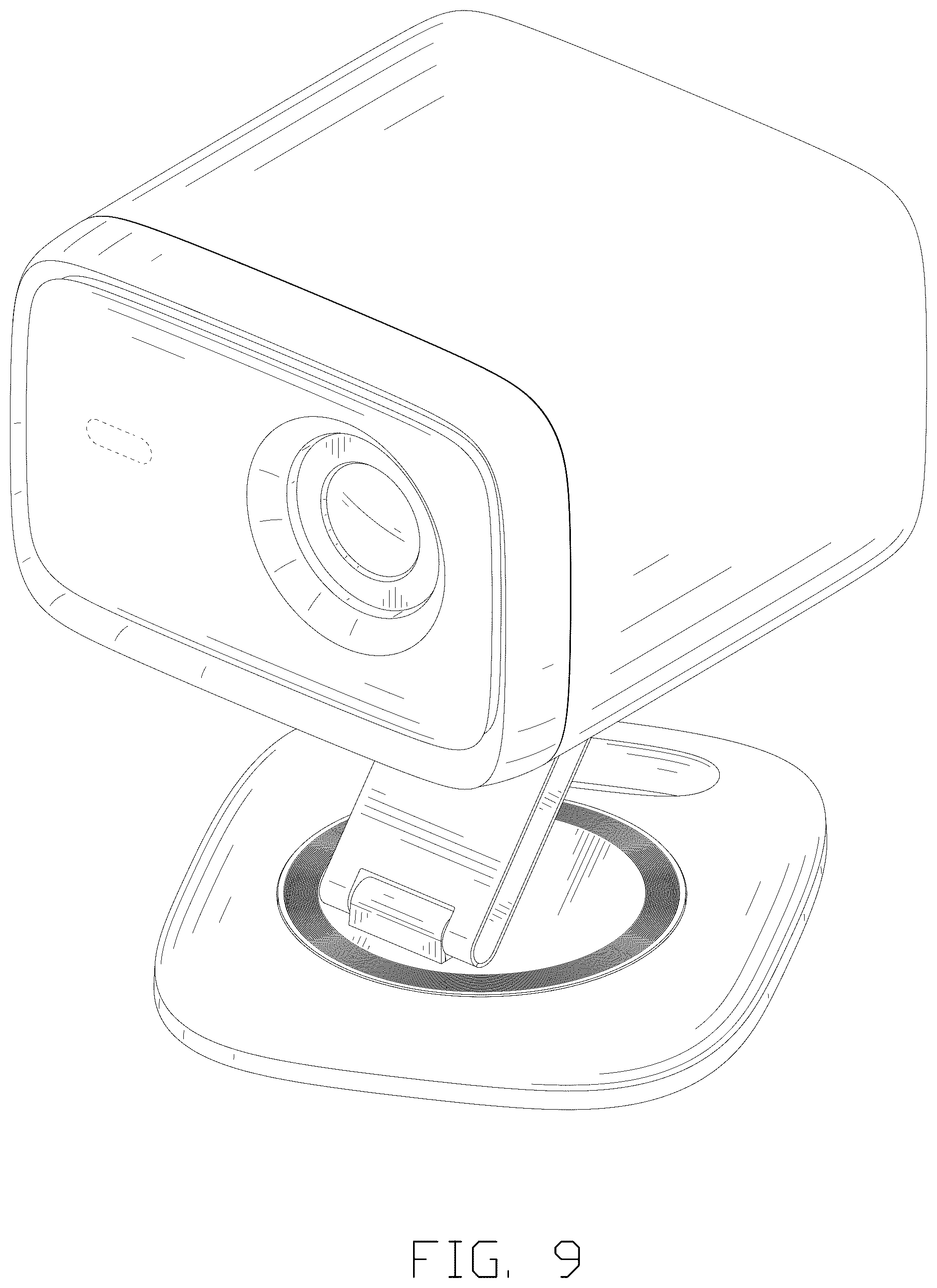 Patent USD1043792 Figure 9 – Projector