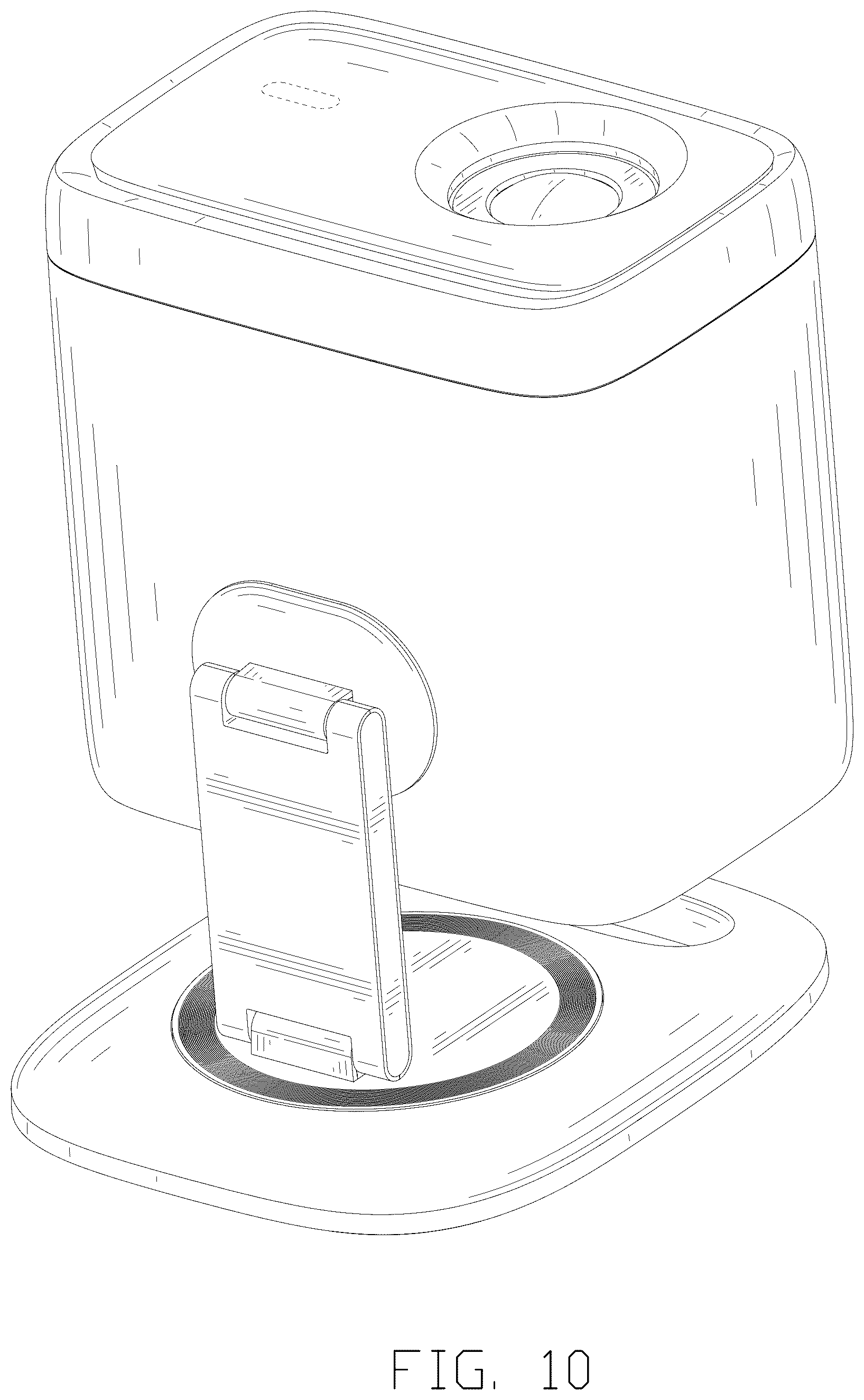 Patent USD1043792 Figure 10 – Projector