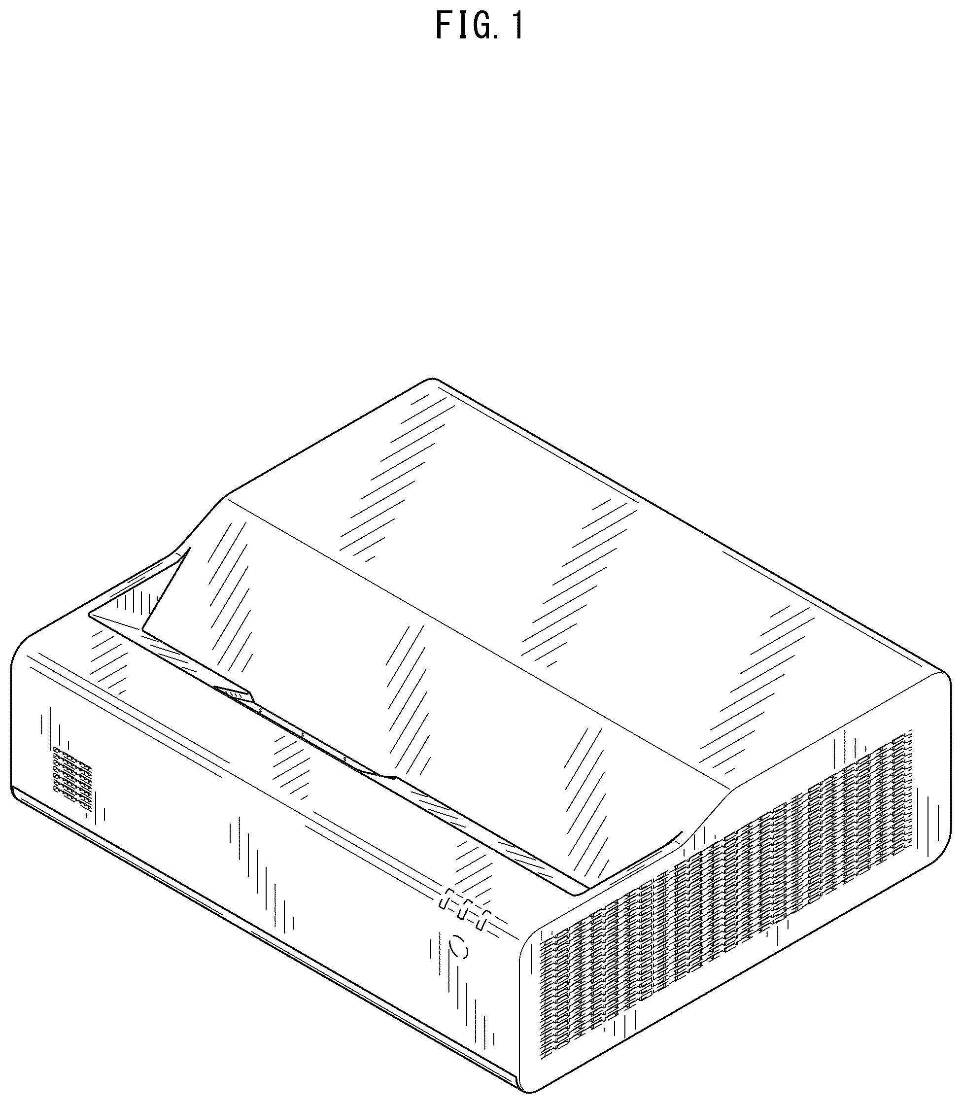 Patent USD1043794 Figure 1 – Projector