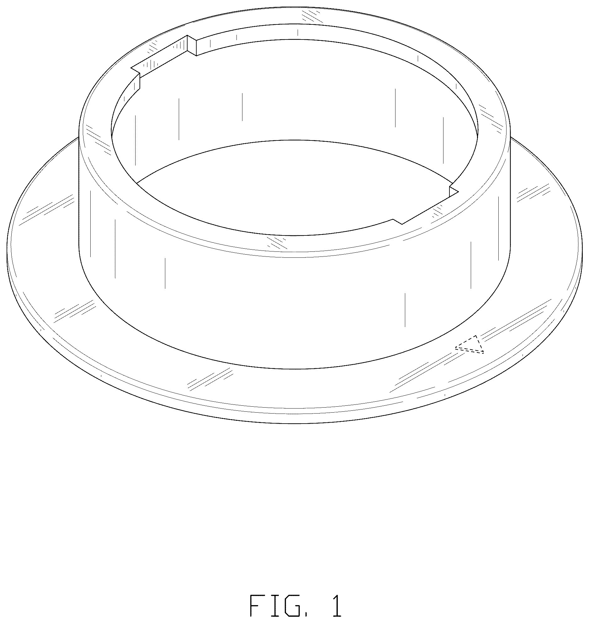 Patent USD1043795 Figure 1 – Camera base