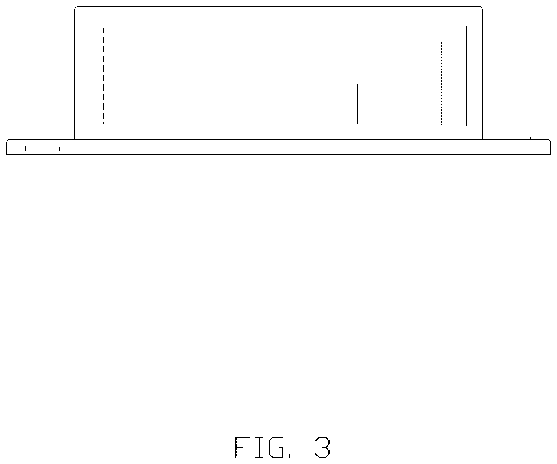 Patent USD1043795 Figure 3 – Camera base