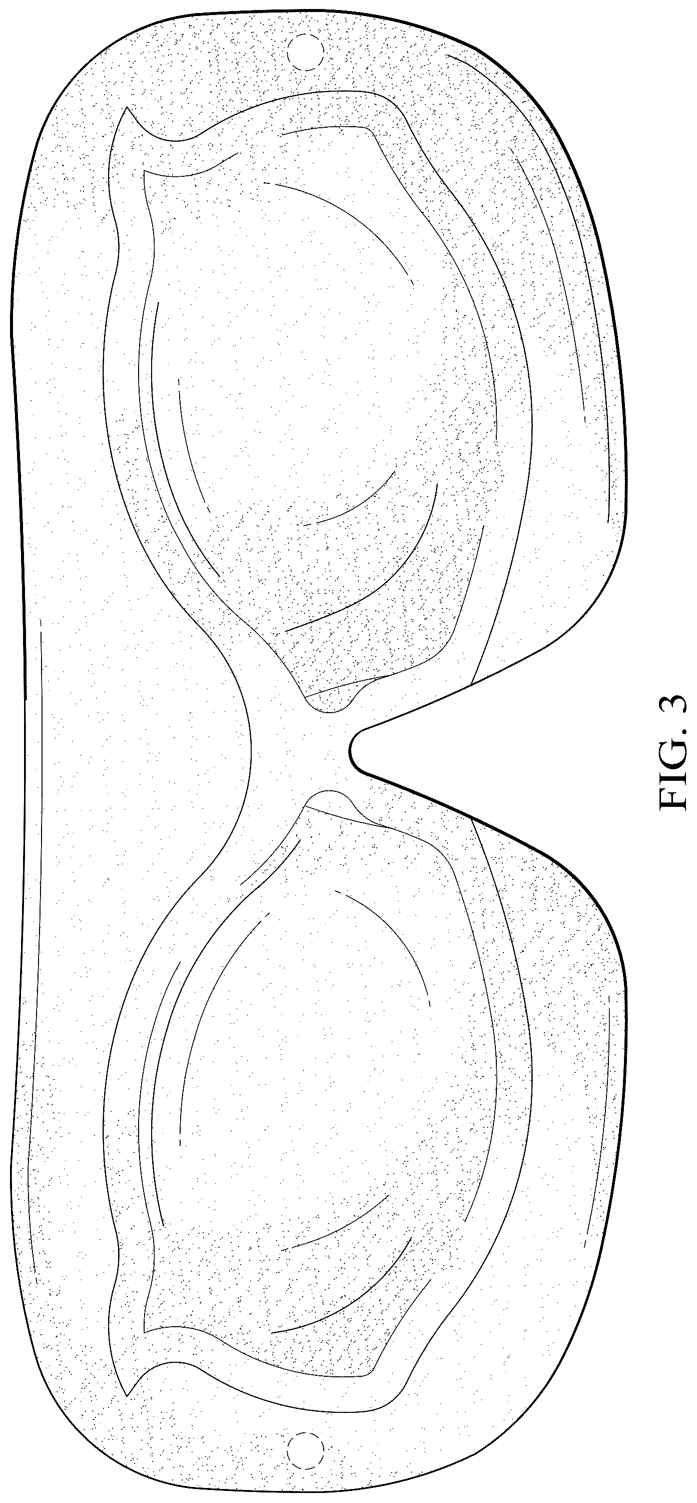 Patent USD1043798 Figure 3 – Eyelash and eyebrow protector
