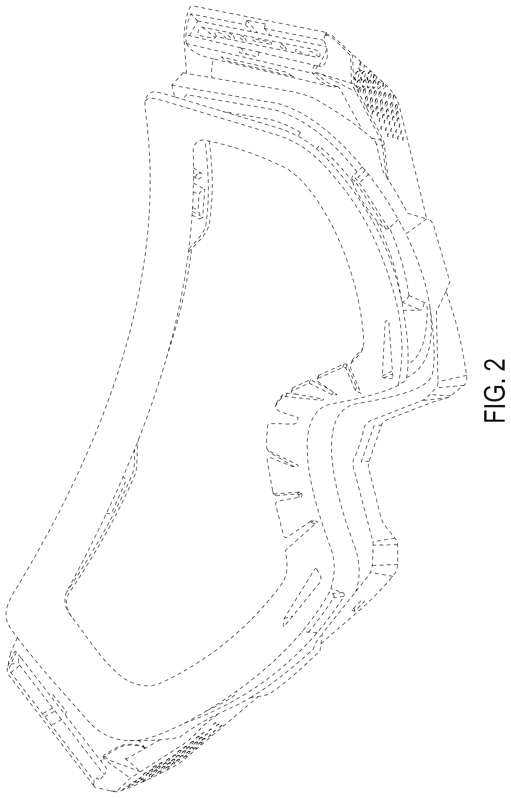 Patent USD1043799 Figure 2 – Goggles