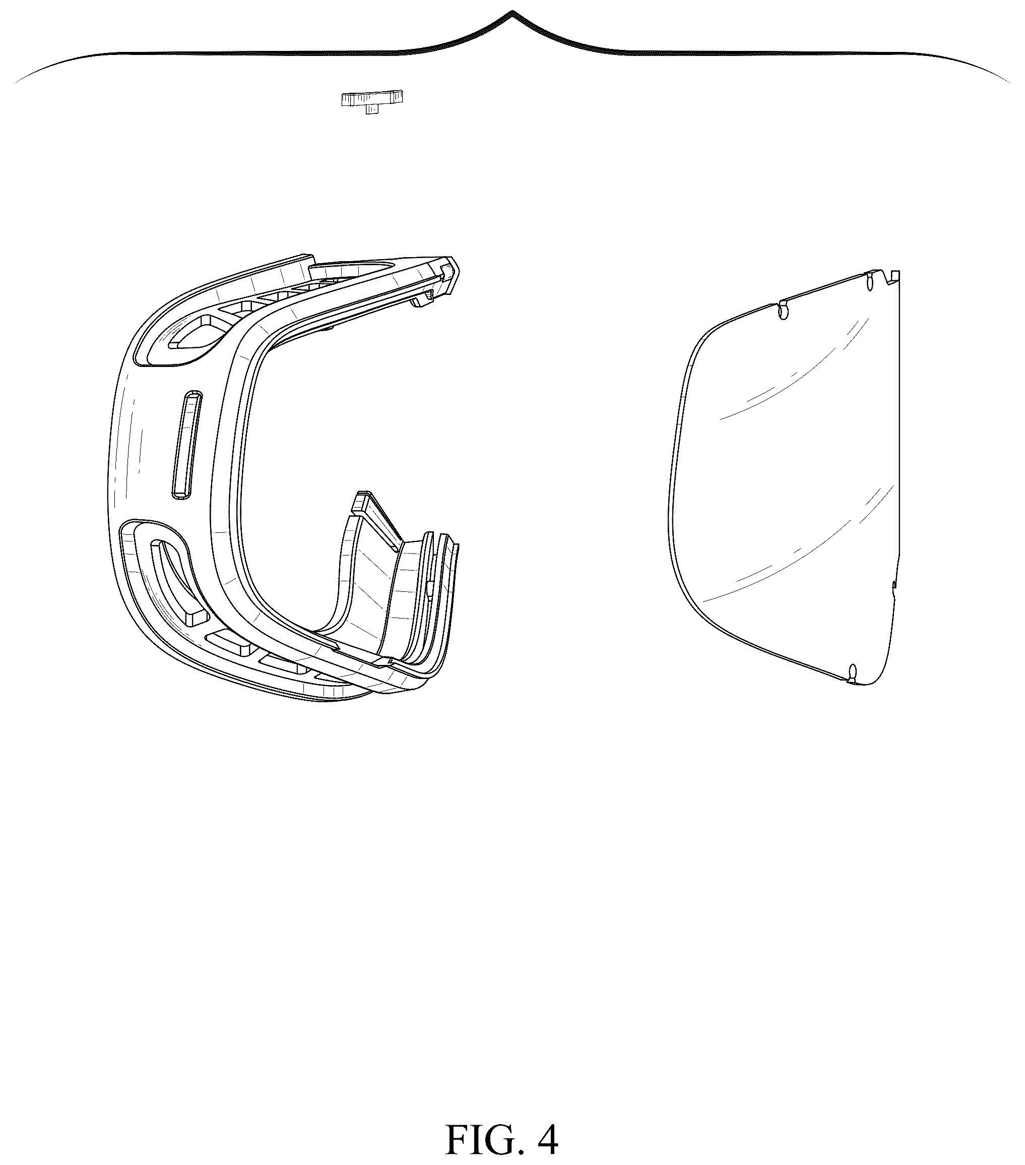 Patent USD1043800 Figure 4 – Goggles