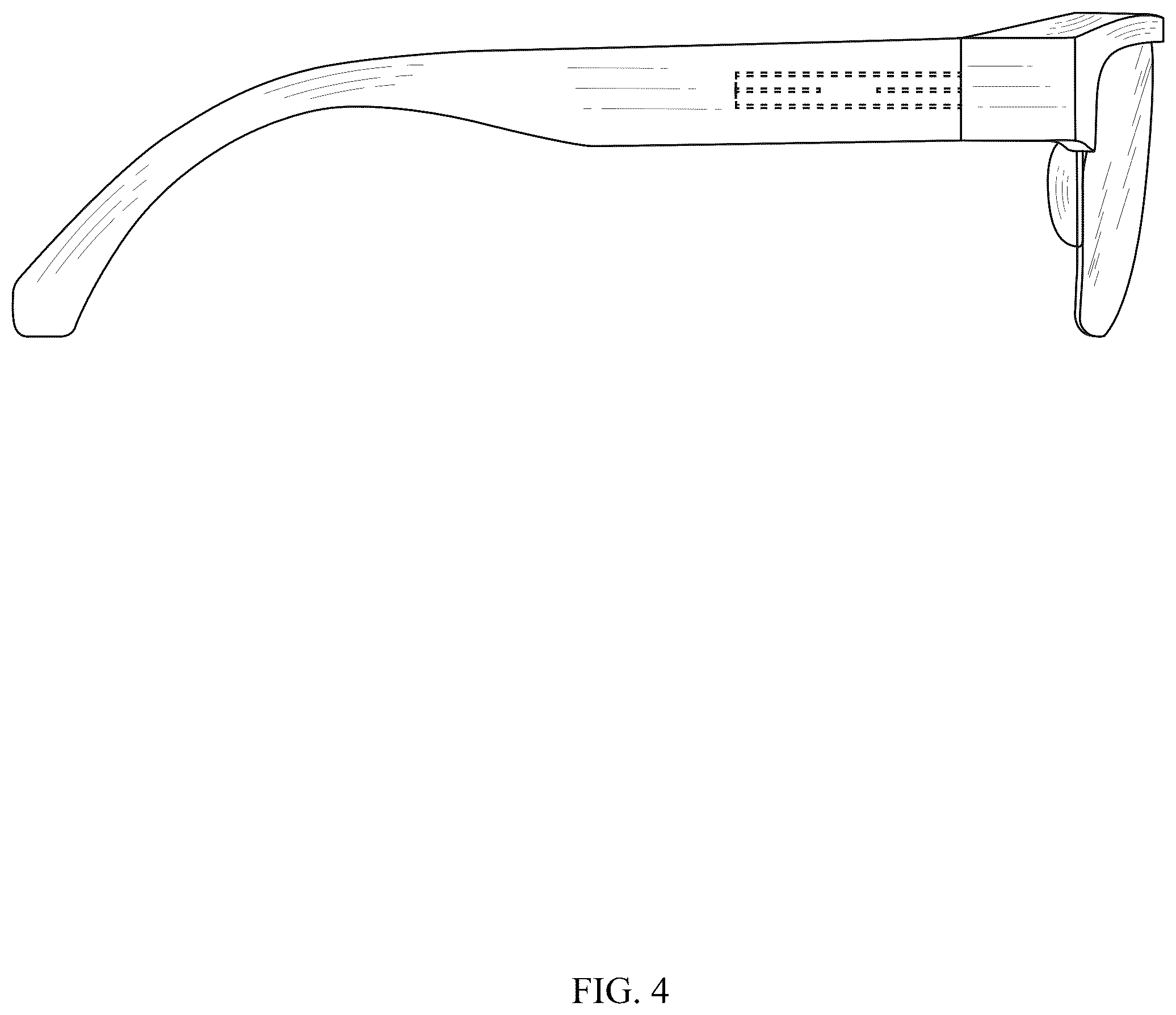 Patent USD1043802 Figure 4 – Sunglasses