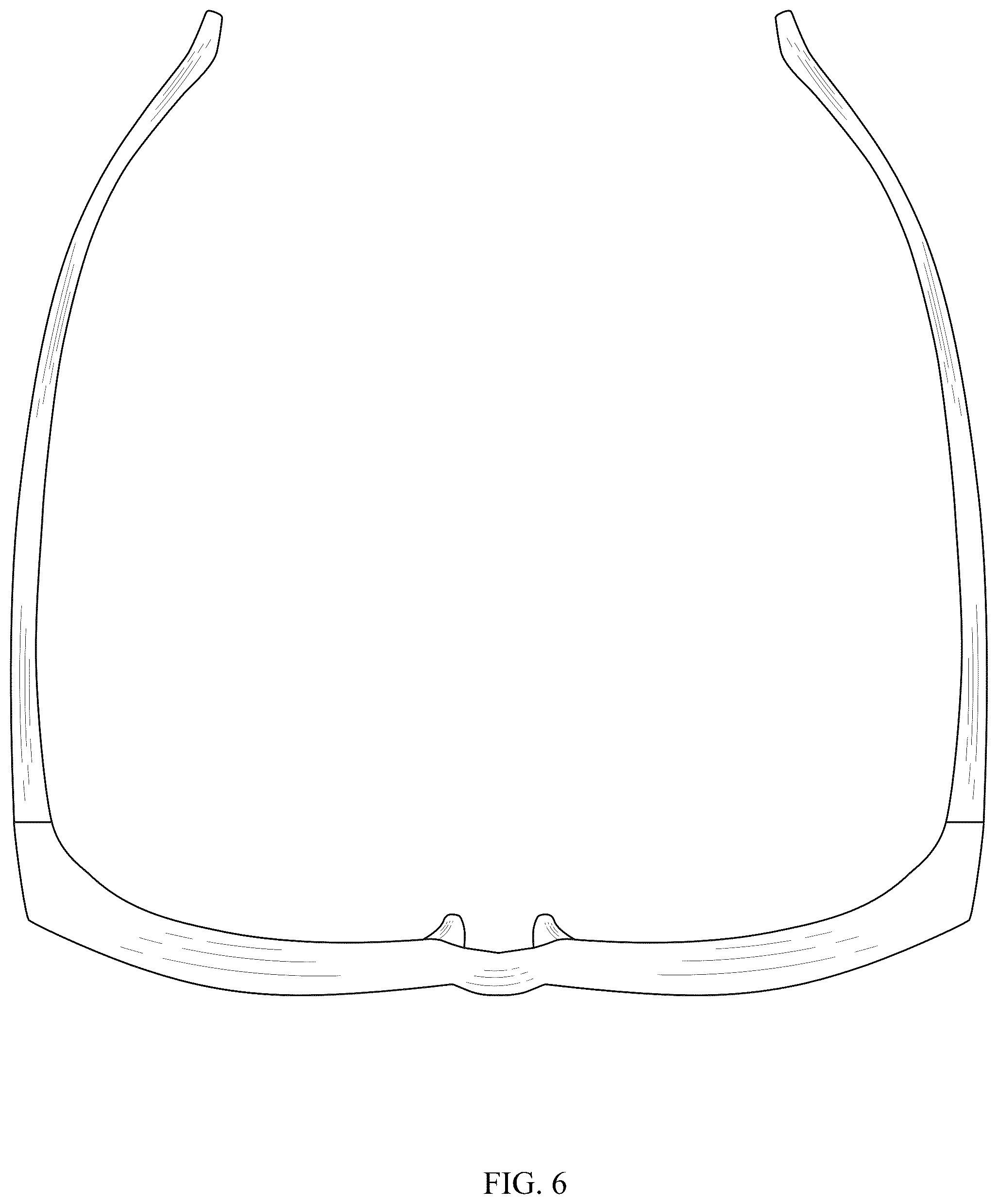 Patent USD1043802 Figure 6 – Sunglasses