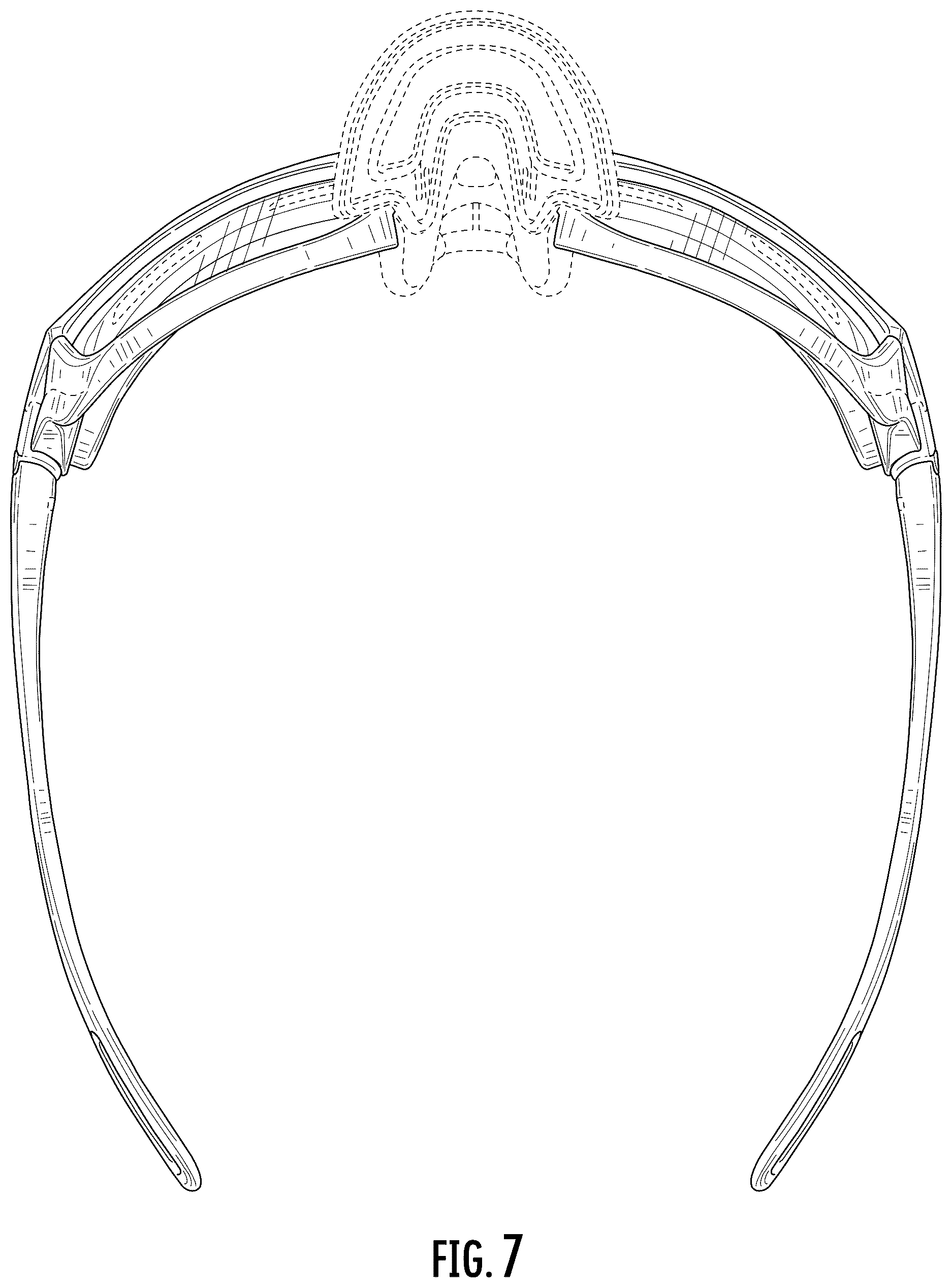 Patent USD1043803 Figure 6 – Eyewear