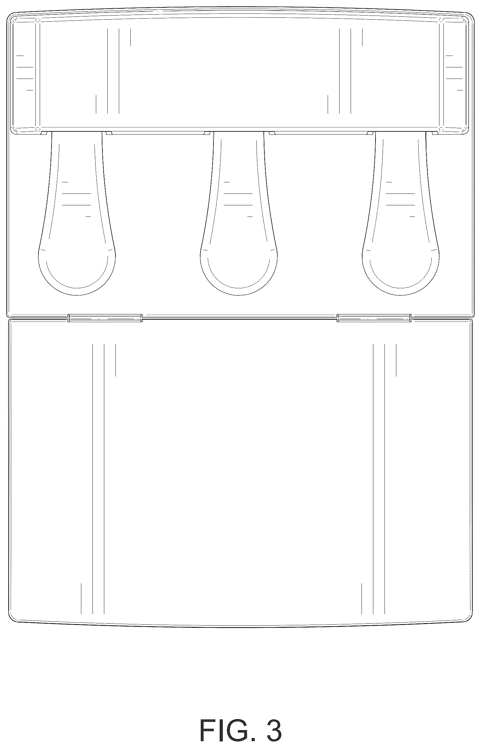 Patent USD1043805 Figure 3 – Pedal