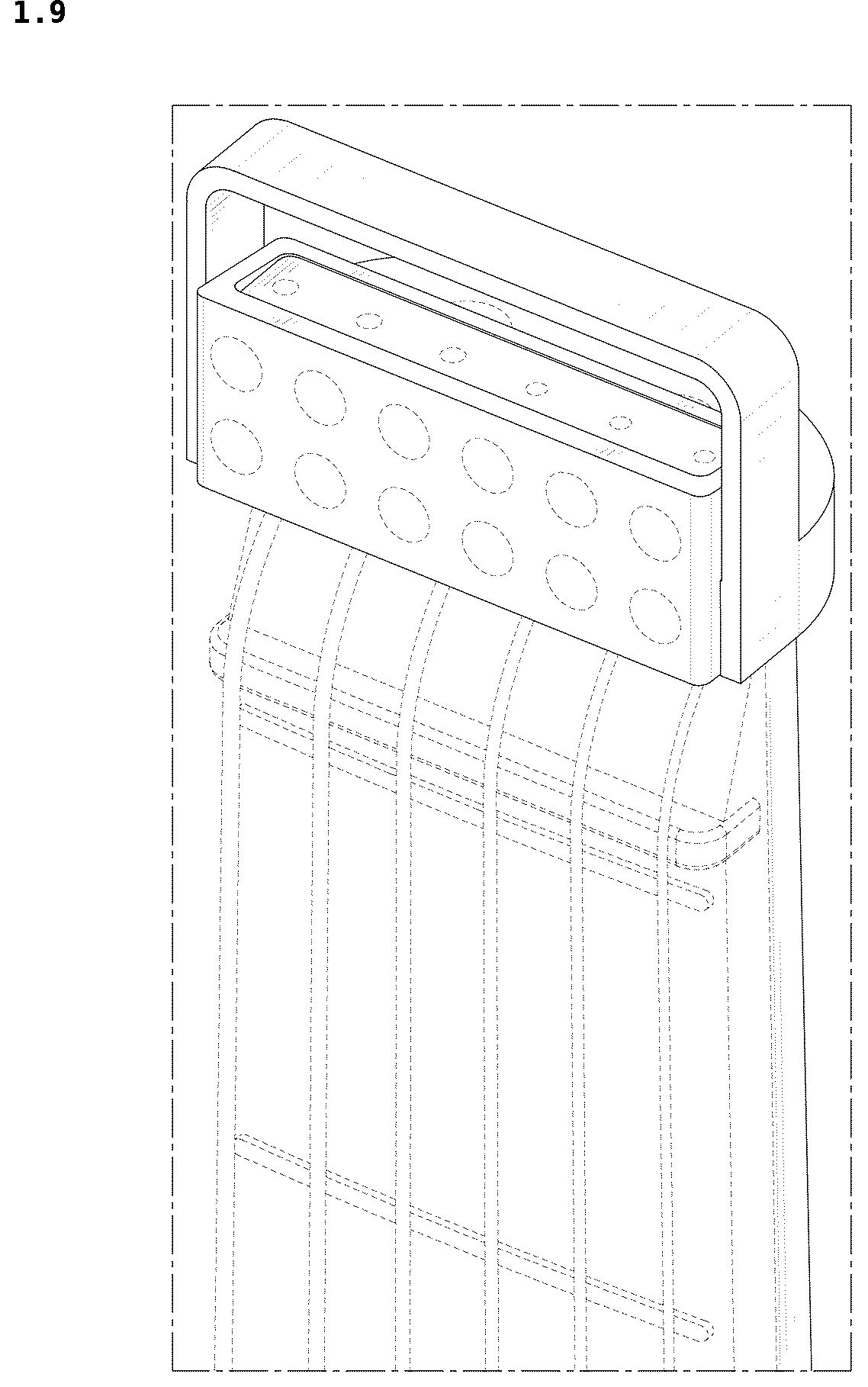 Patent USD1043806 Figure 9 – Guitar