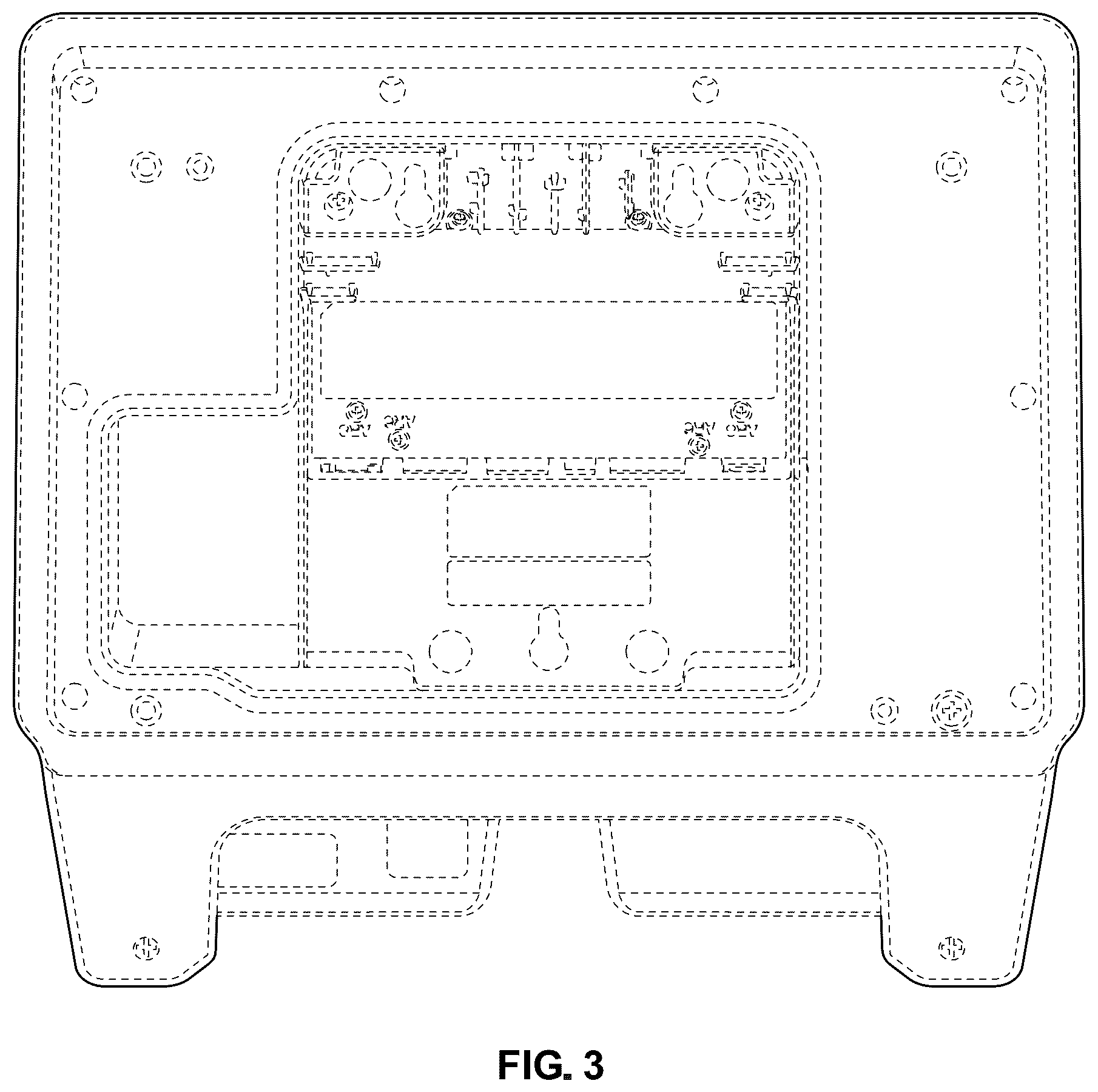 Patent USD1043808 Figure 3 – Payment terminal for fuel dispenser