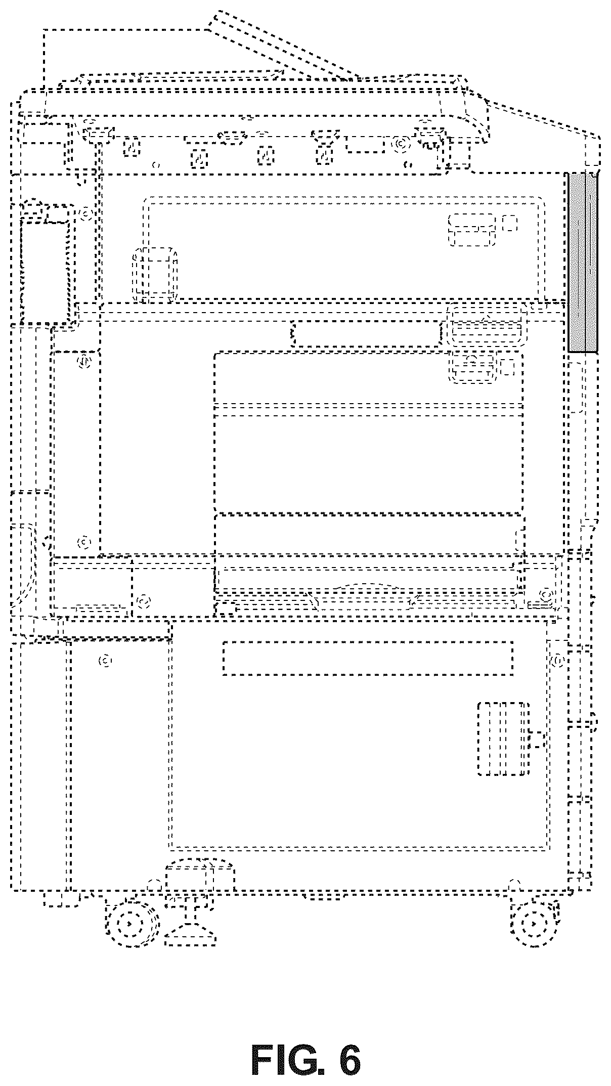 Patent USD1043809 Figure 6 – Digital multifunction device