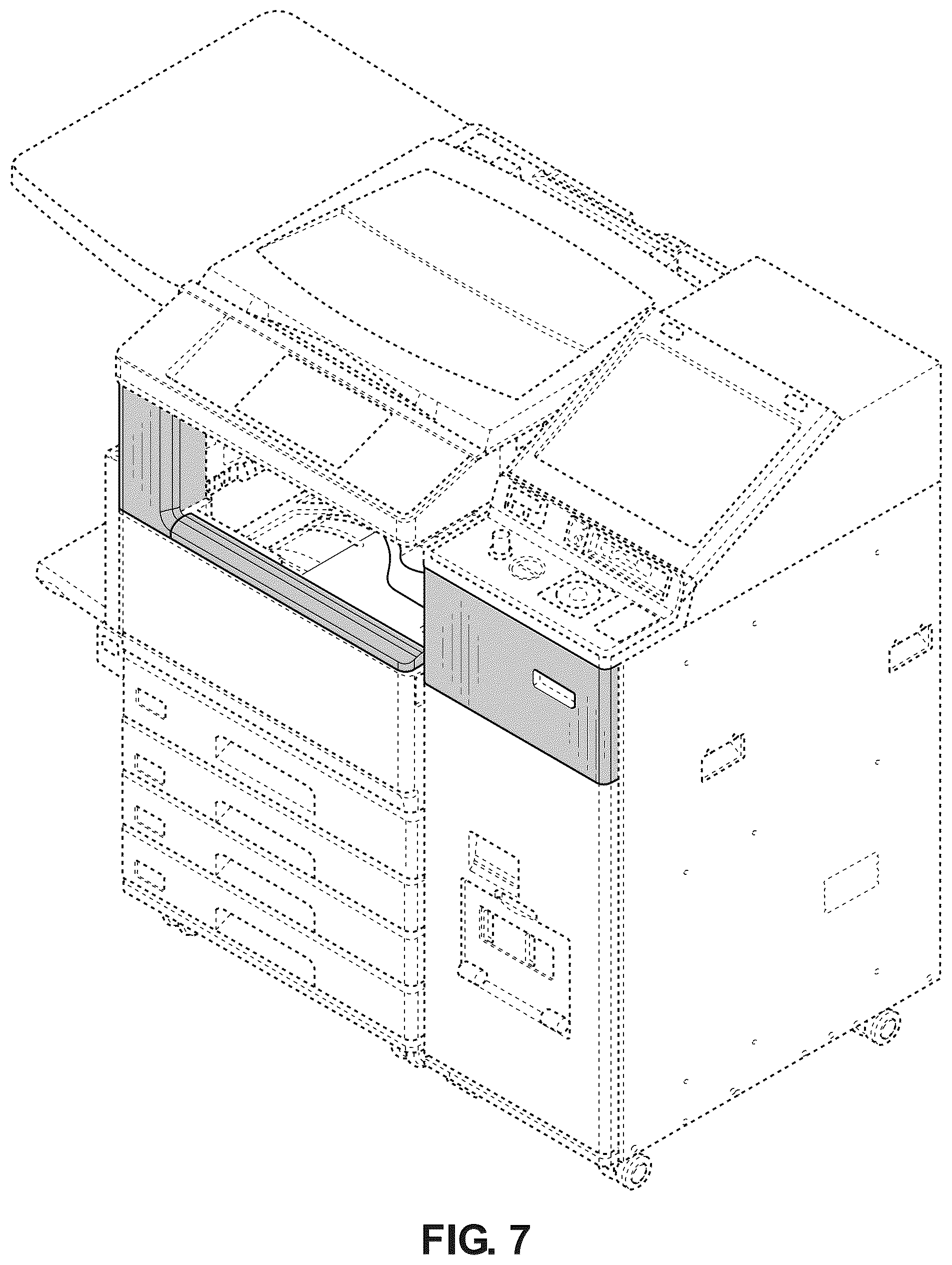 Patent USD1043809 Figure 7 – Digital multifunction device