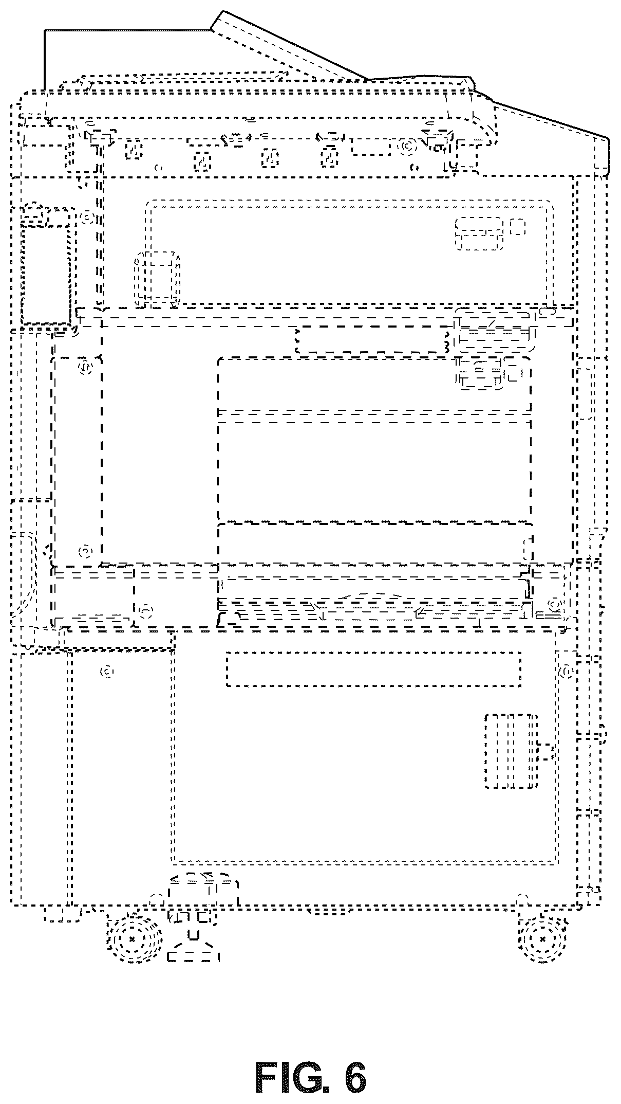 Patent USD1043810 Figure 6 – Digital multifunction device