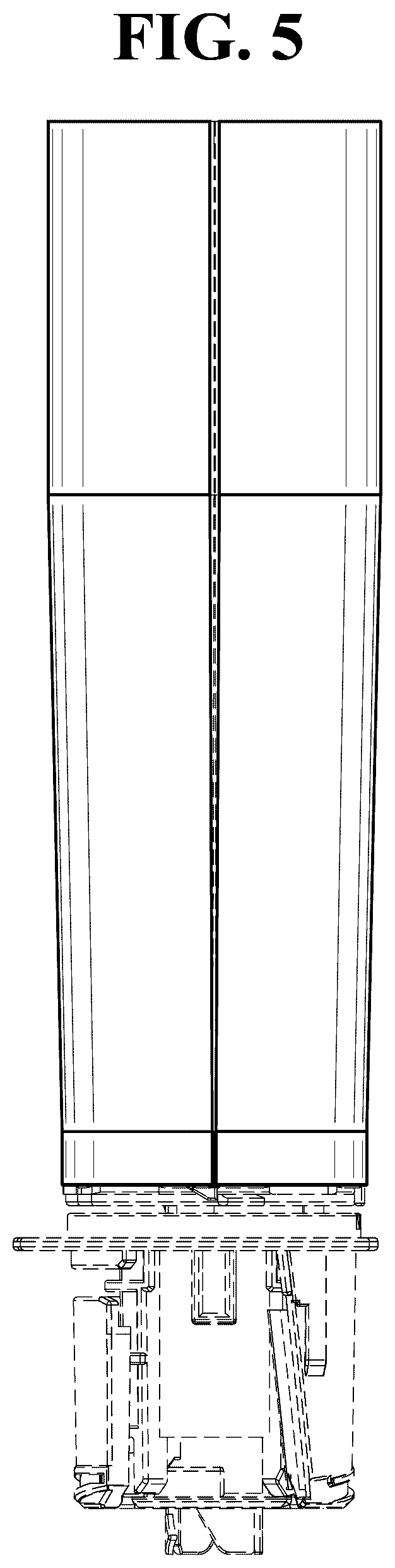 Patent USD1043812 Figure 5 – Toner pack