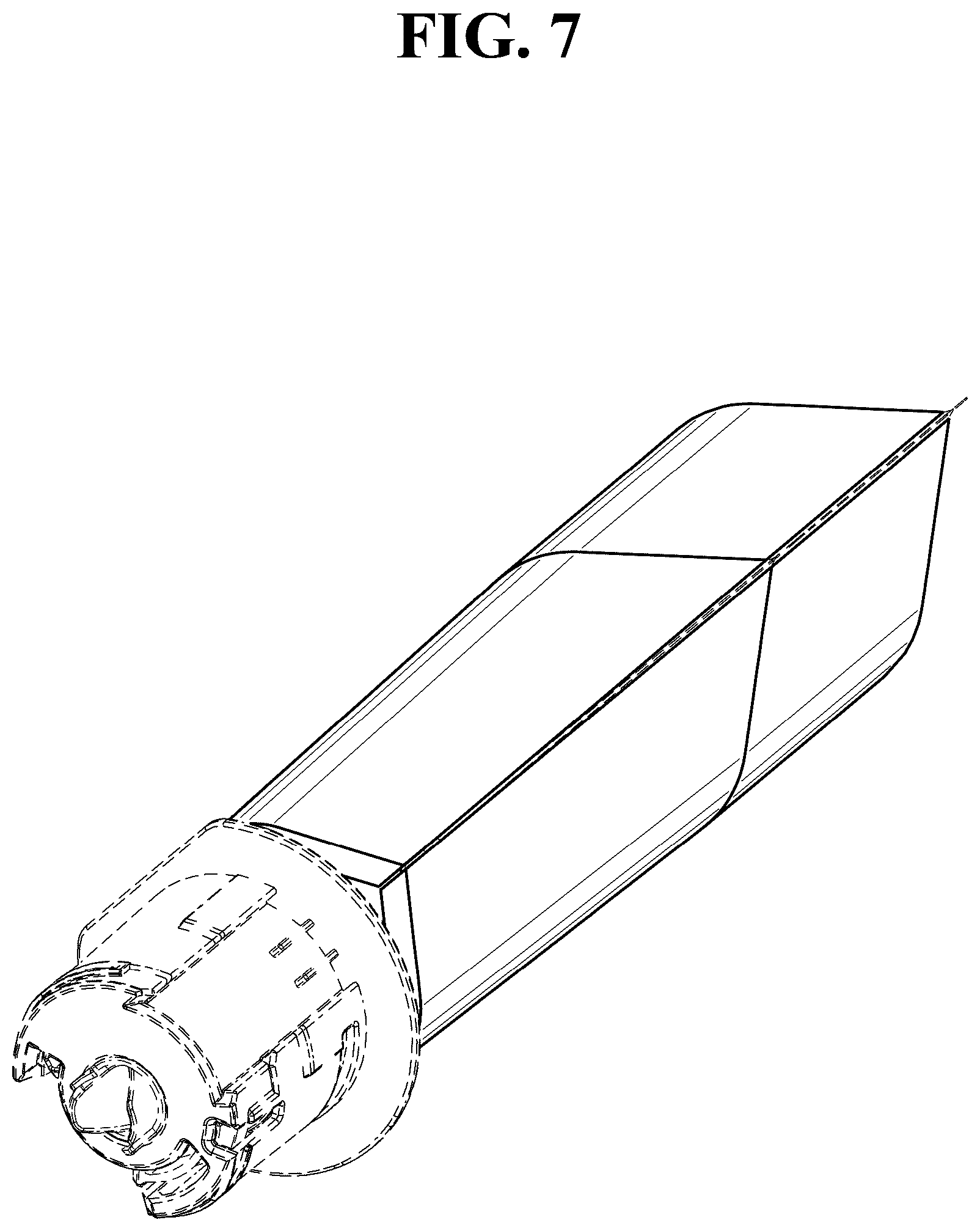 Patent USD1043812 Figure 7 – Toner pack