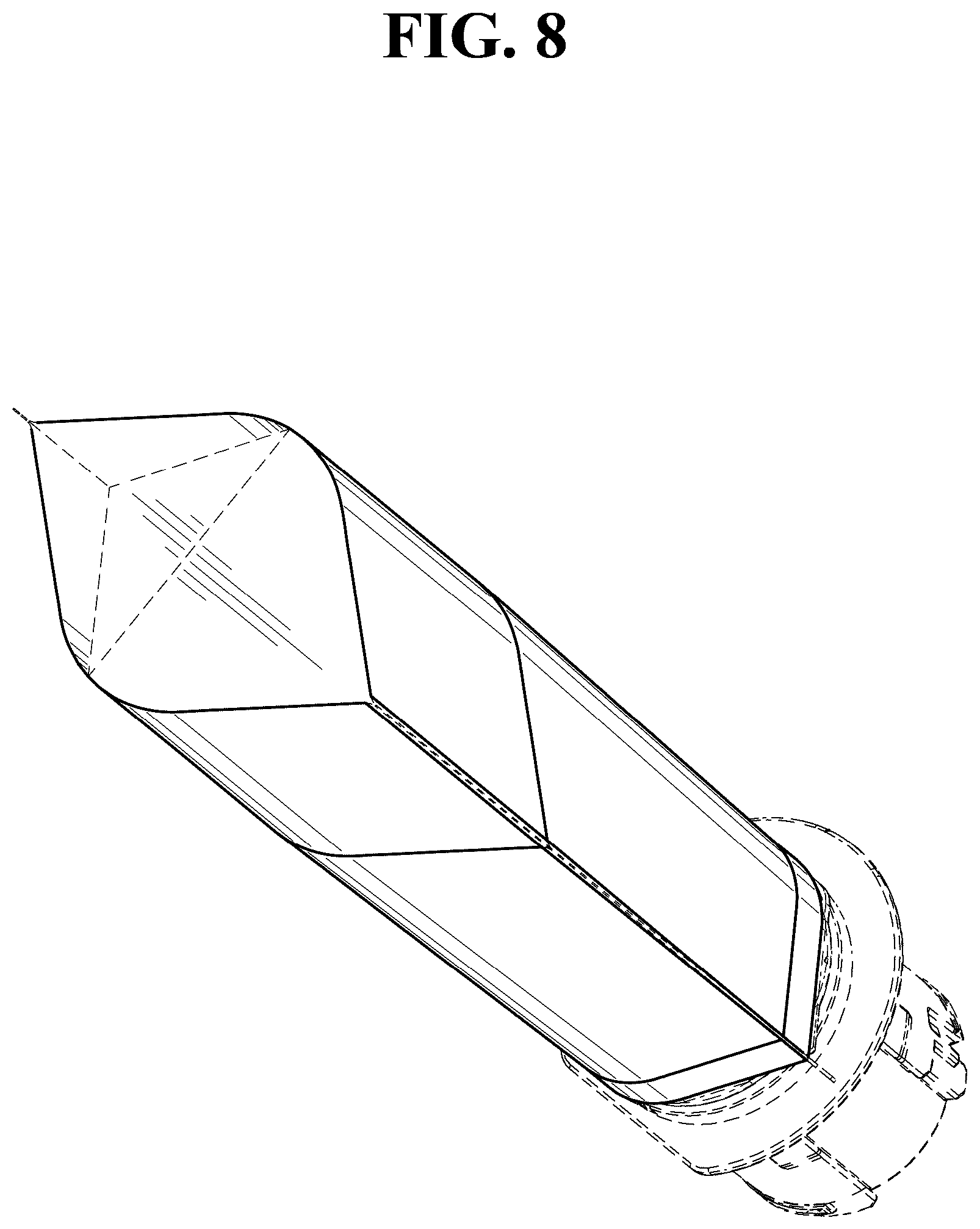 Patent USD1043812 Figure 8 – Toner pack