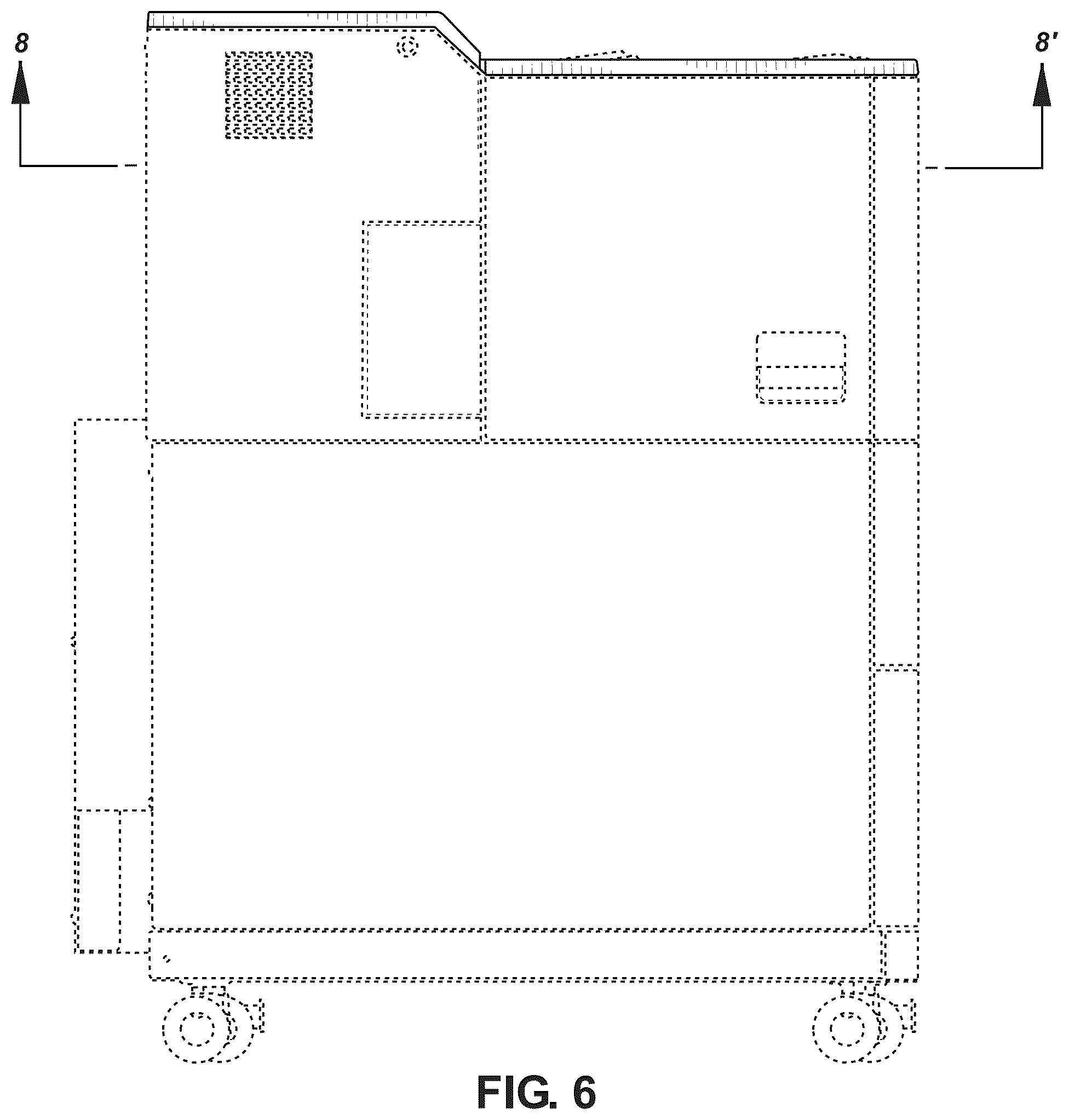 Patent USD1043813 Figure 6 – Printer
