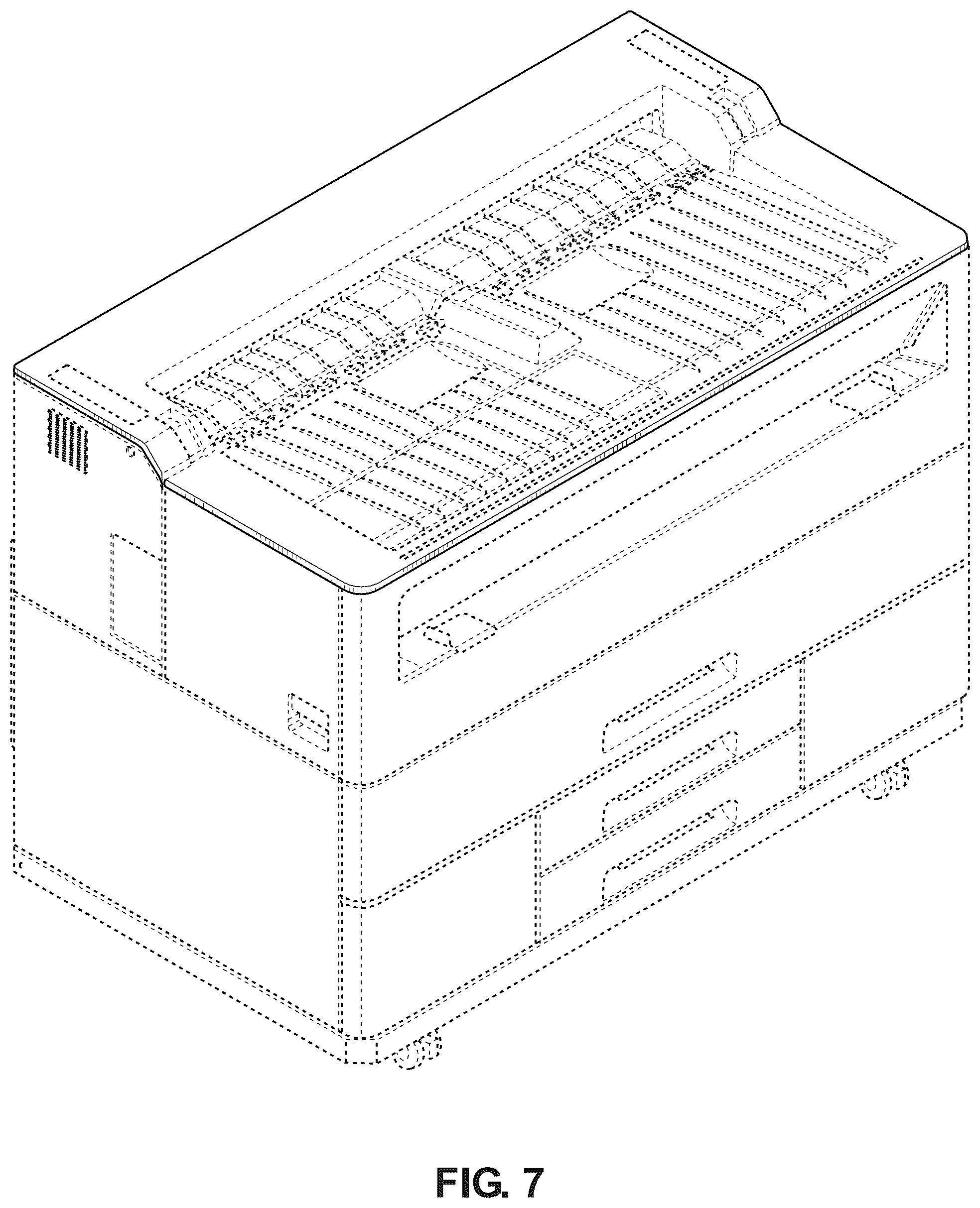 Patent USD1043813 Figure 7 – Printer