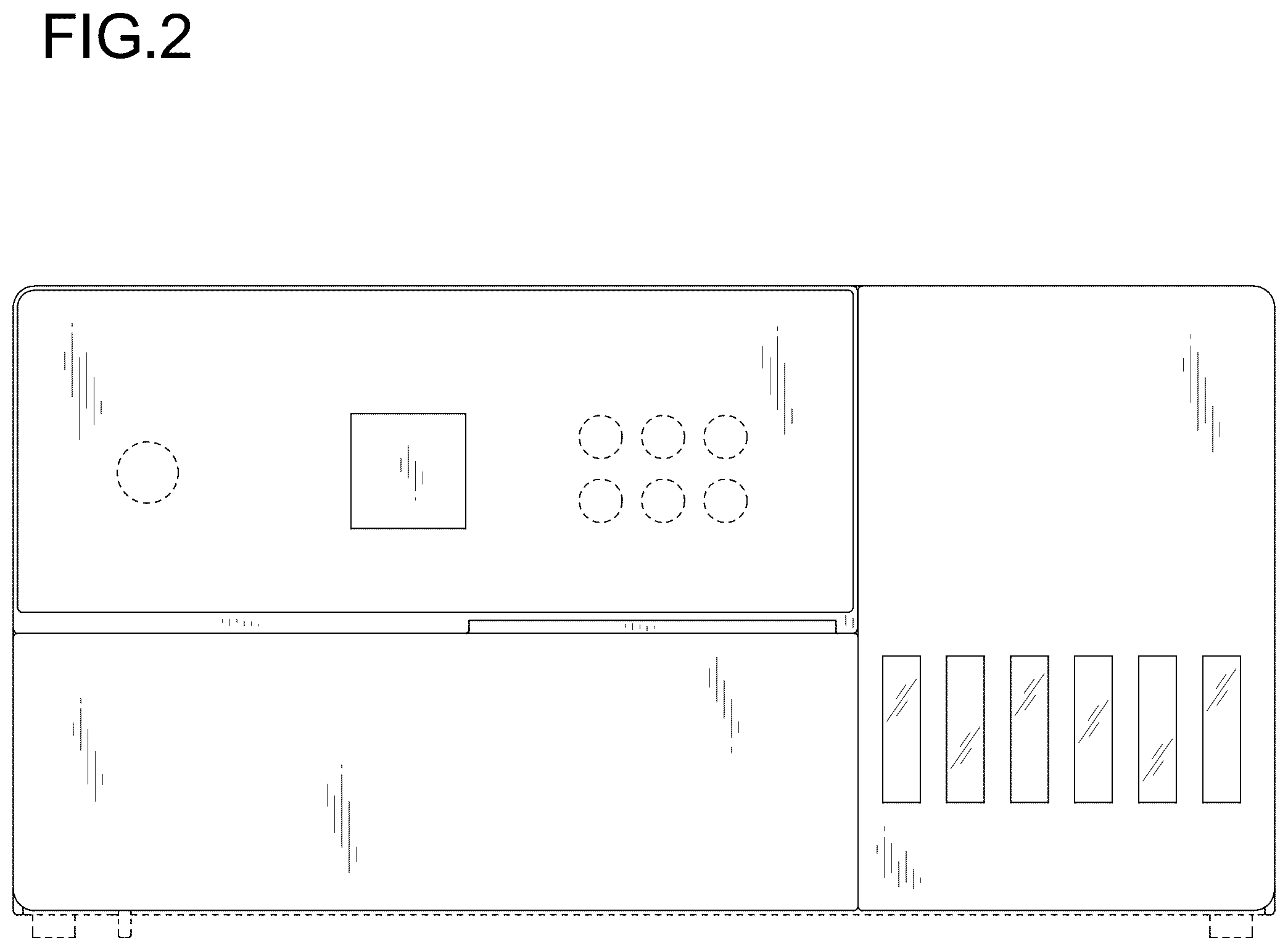 Patent USD1043814 Figure 2 – Printer