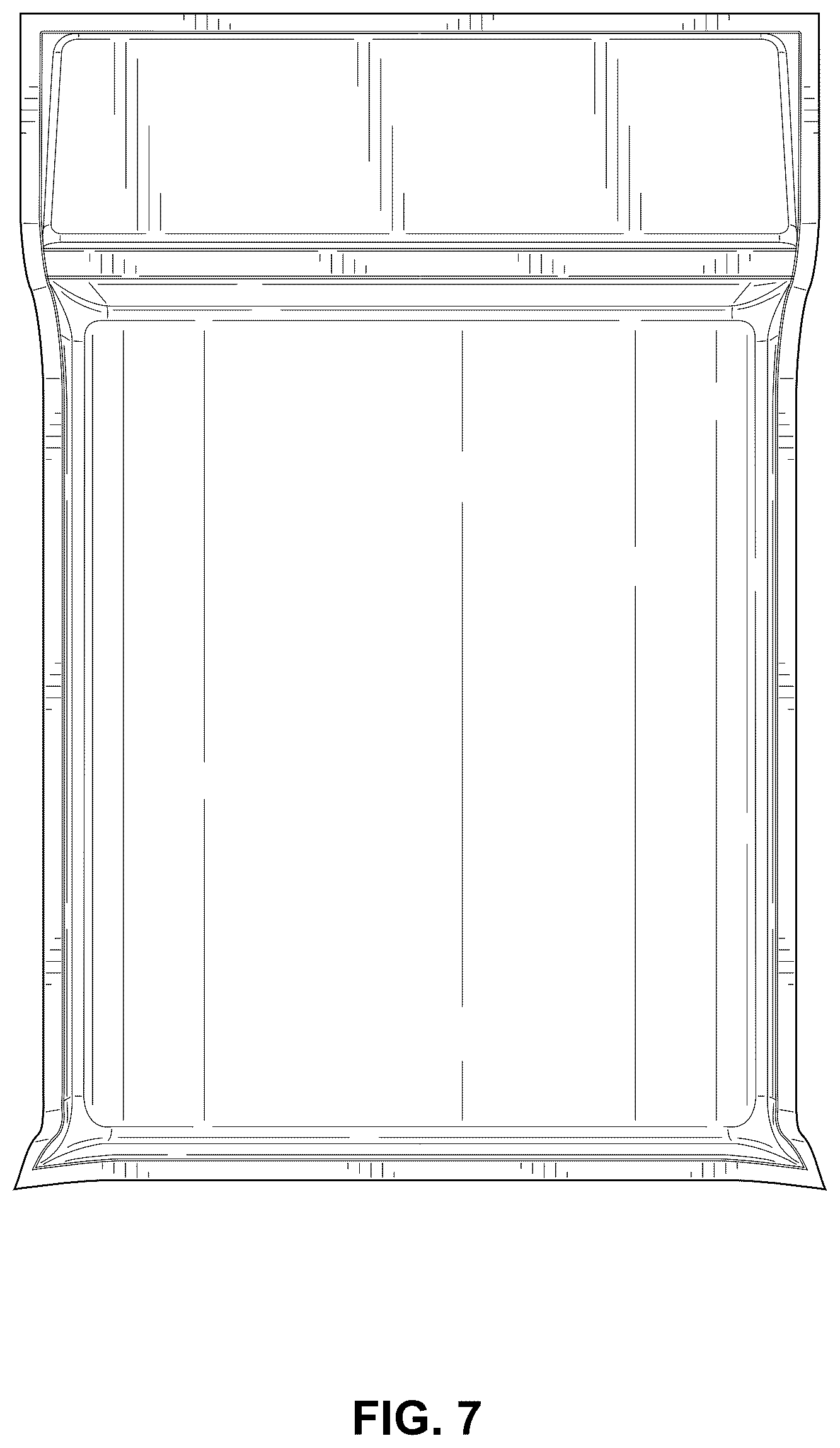 Patent USD1043816 Figure 5 – Shipping envelope with adhesive cover